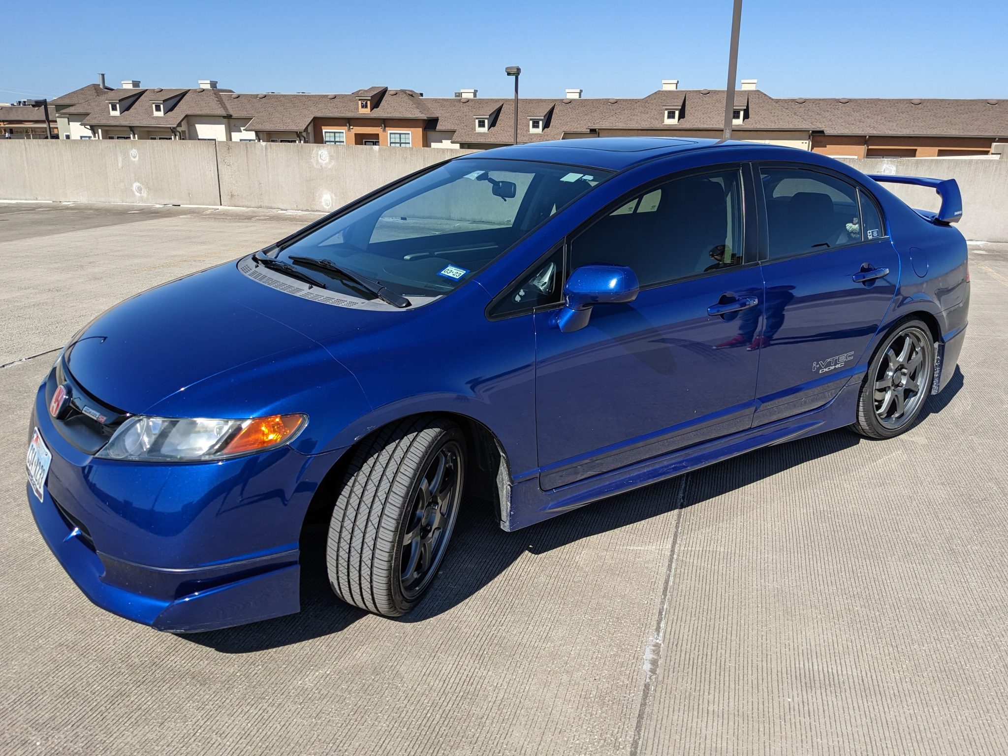 2008 Honda Civic Si for Sale – Fiji Blue Pearl Mugen Six-Speed