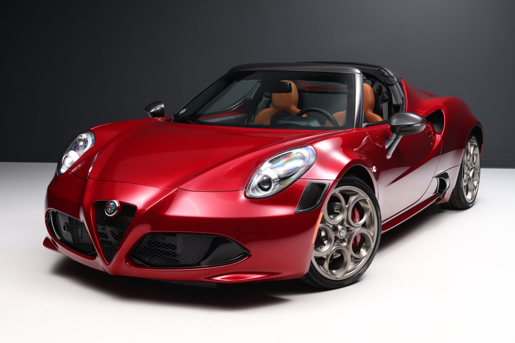 2020 Alfa Romeo 4C zu verkaufen – Rosso Villa D'Este Limited-Production Spider