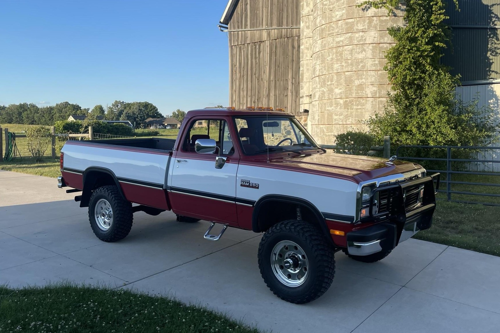 1991 Dodge Ram (1981-1993) zu verkaufen – Colorado Red Cummins Fünfgang 4x4