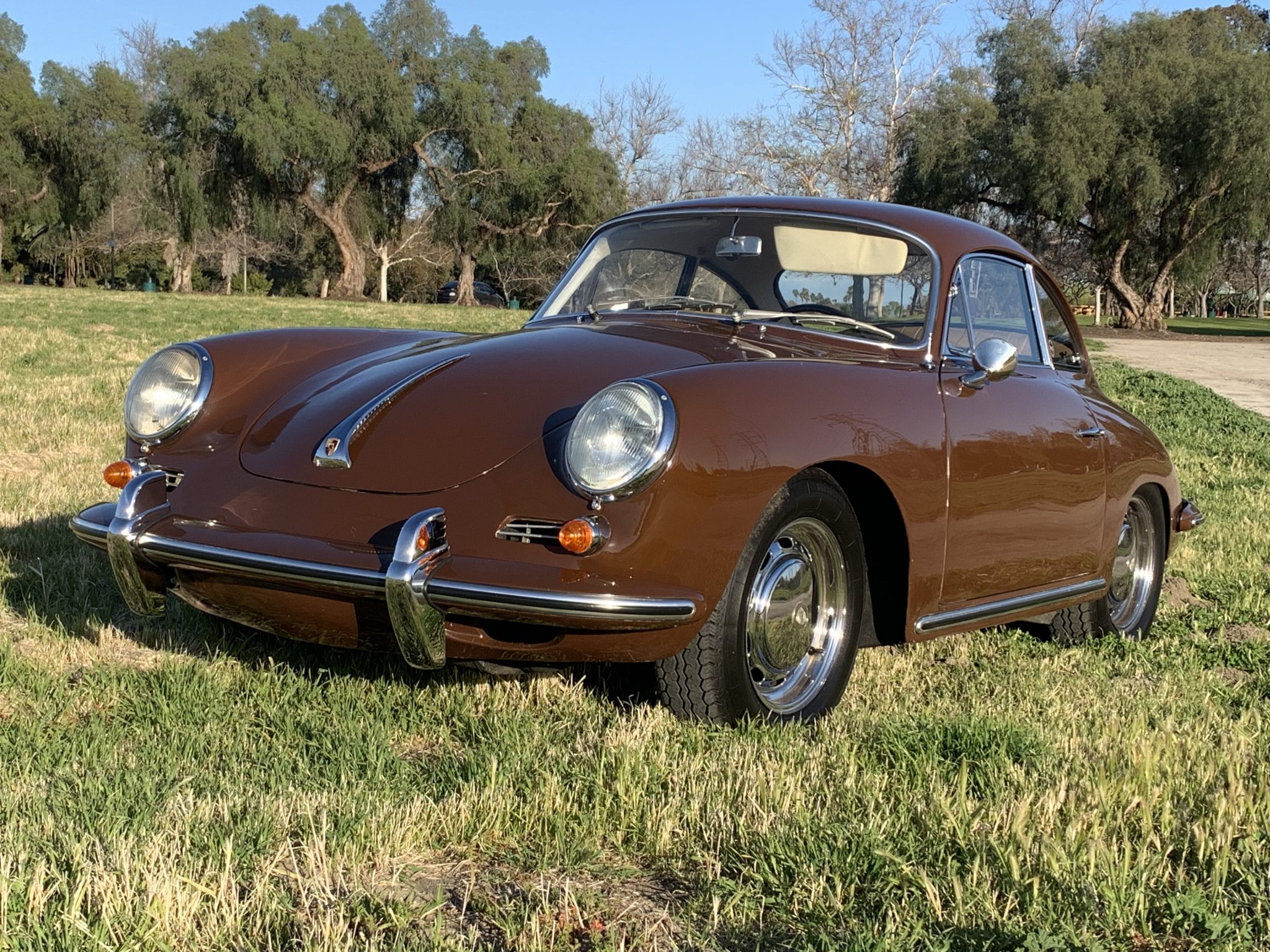 1964 Porsche 356C zu verkaufen – Brown Klassiker mit Boxer und Viergang