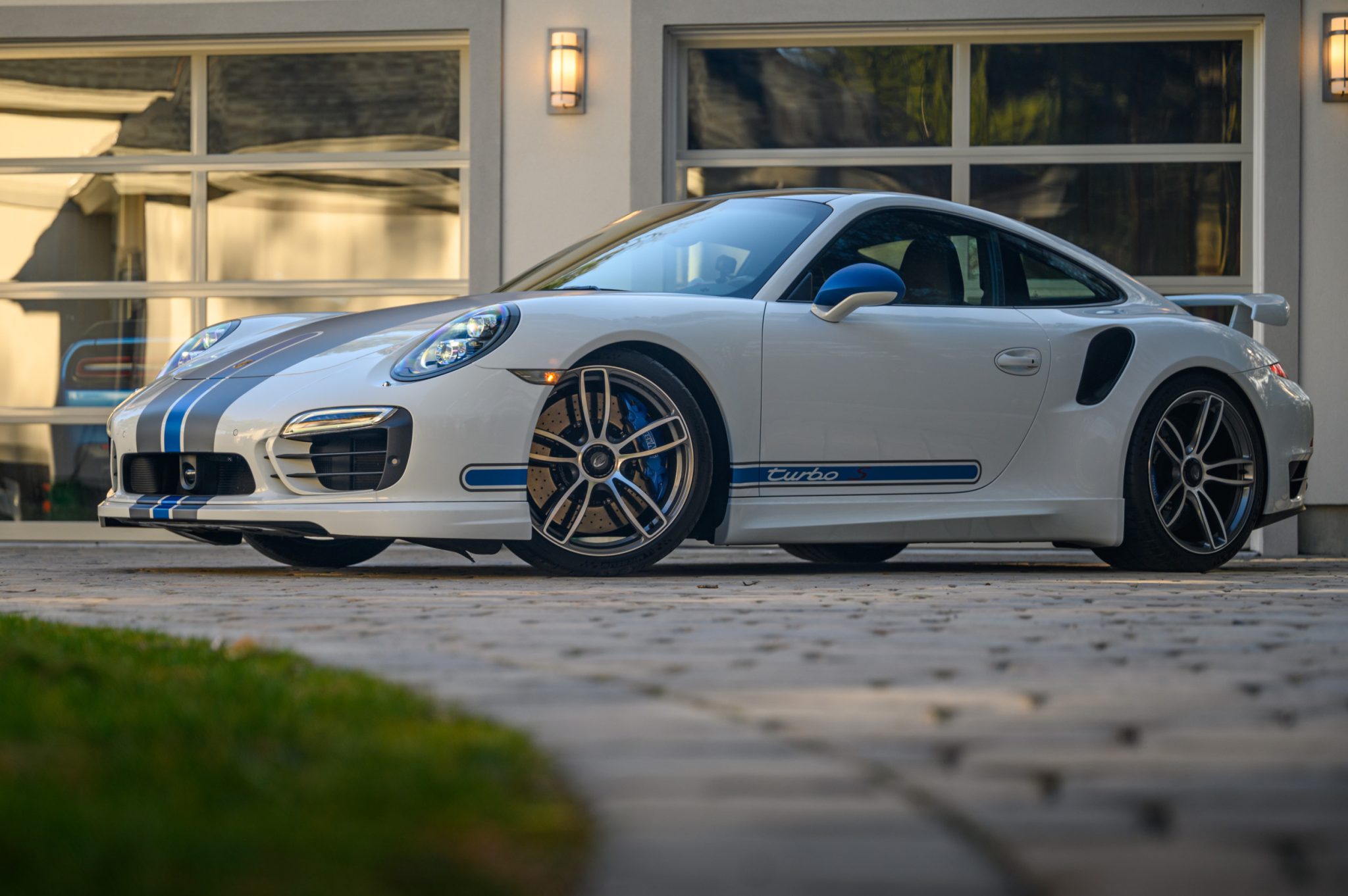 2014 Porsche 991 Turbo for Sale – White TechArt Twin-Turbo PDK Coupe