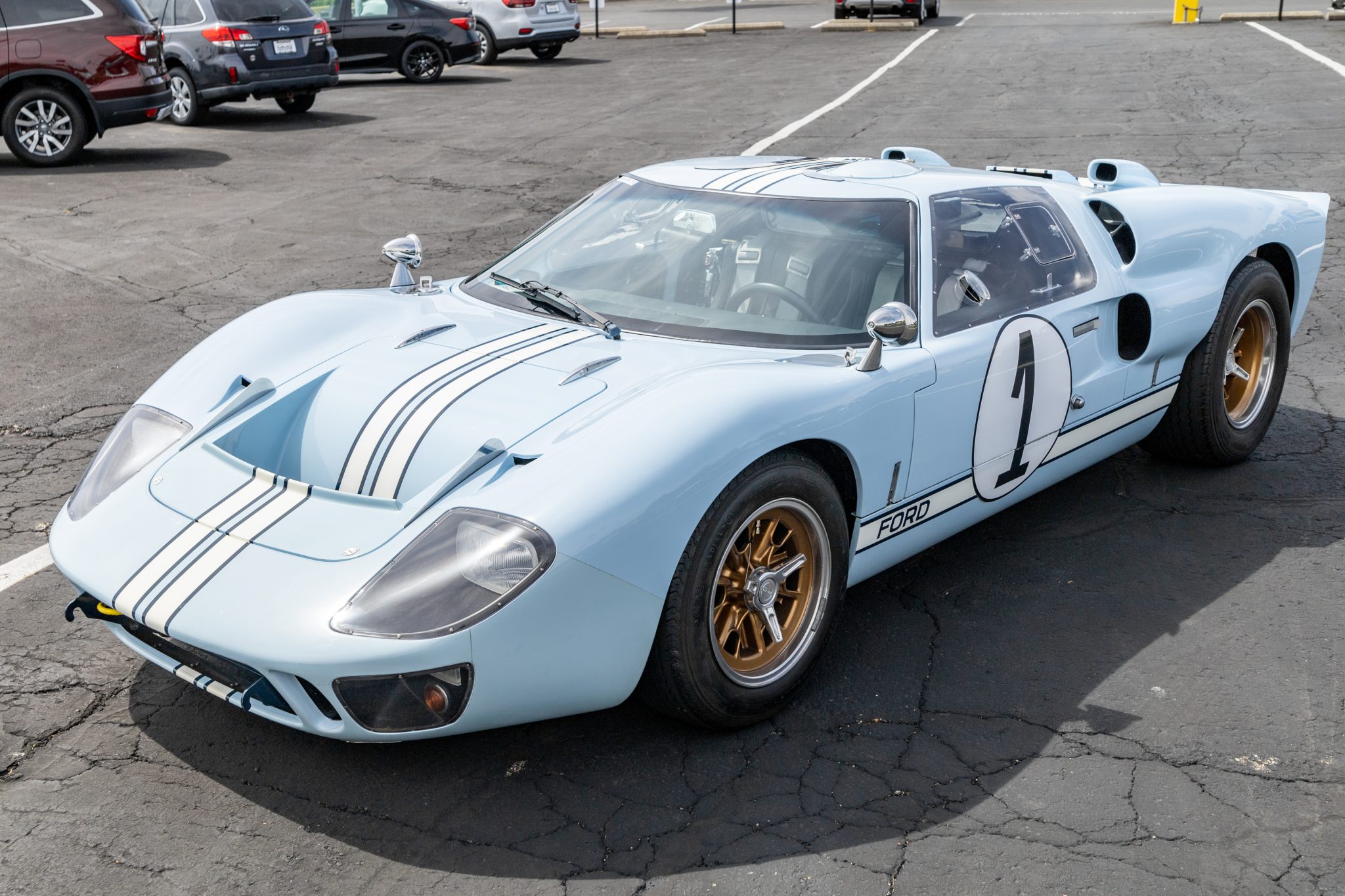 482-Powered Superformance GT40 MKII zu verkaufen – Arcadian Blue V8 mit Fünfgang