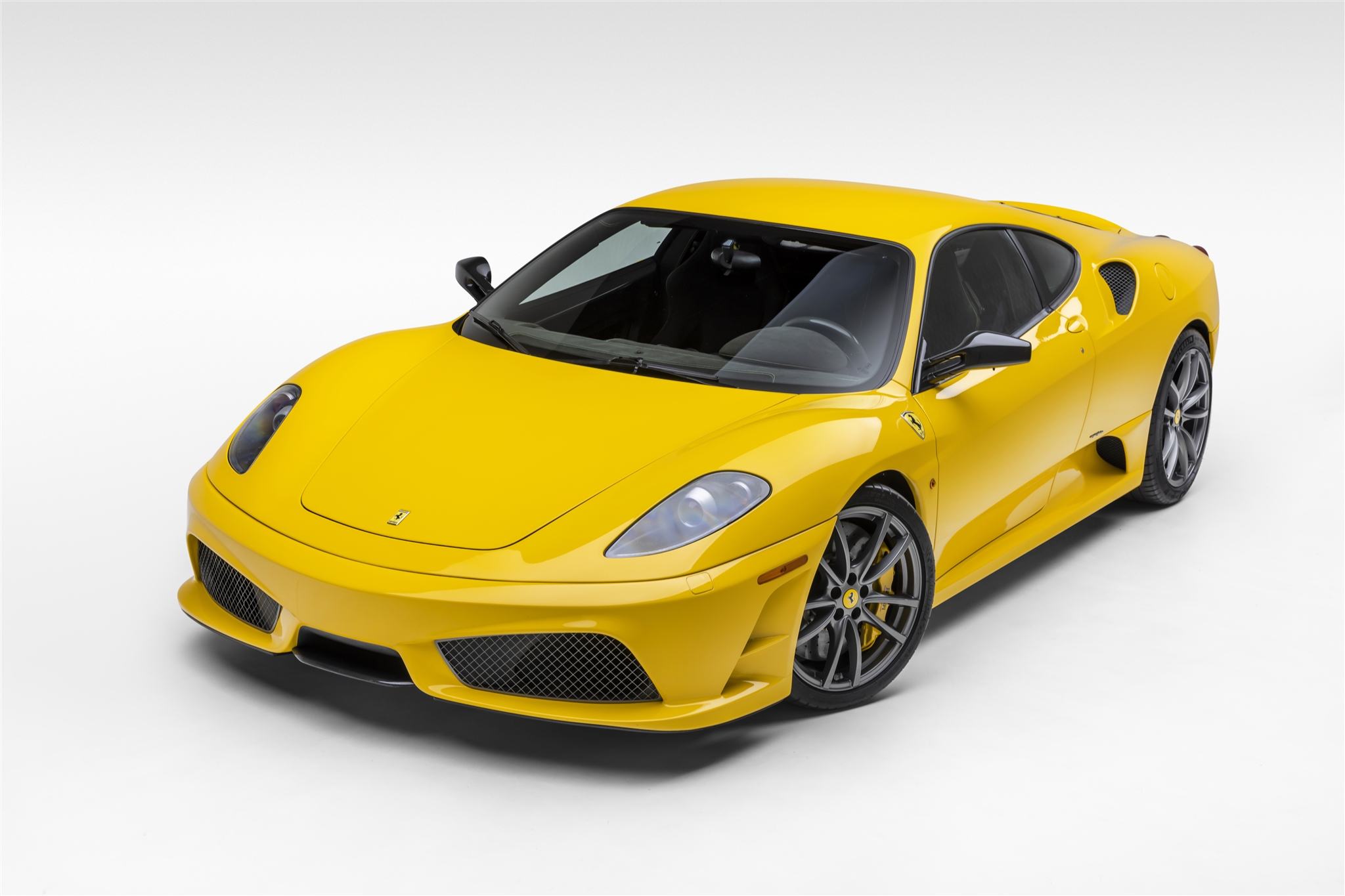 2009 Ferrari F430 à vendre – Giallo Modena V8 F1 sur jantes Scuderia
