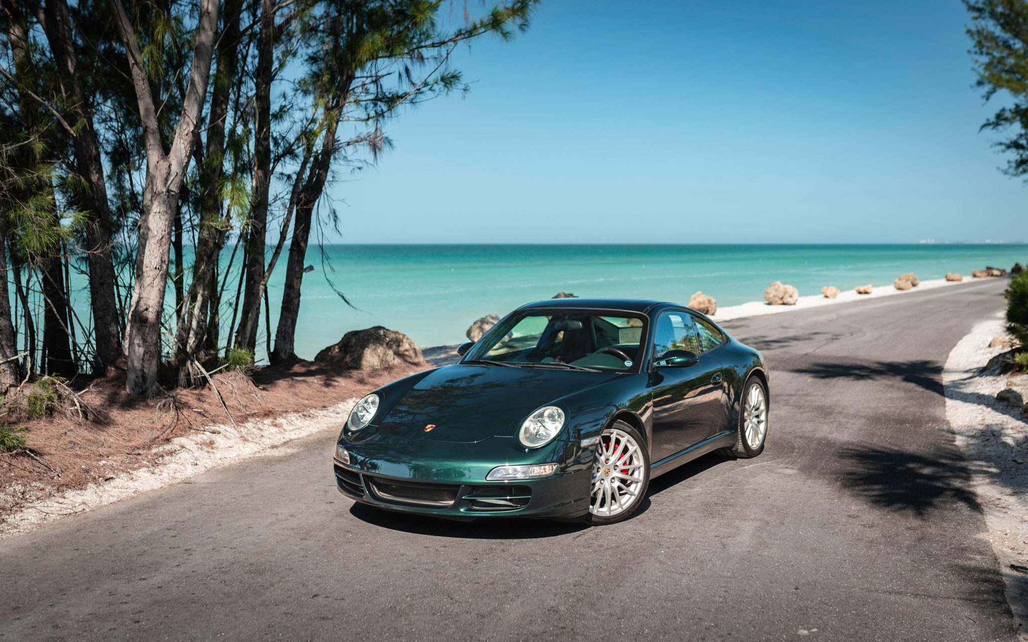 2006 Porsche 997 911 (Non-Turbo/GT2/GT3) à vendre – Forest Green à Tiptronic S