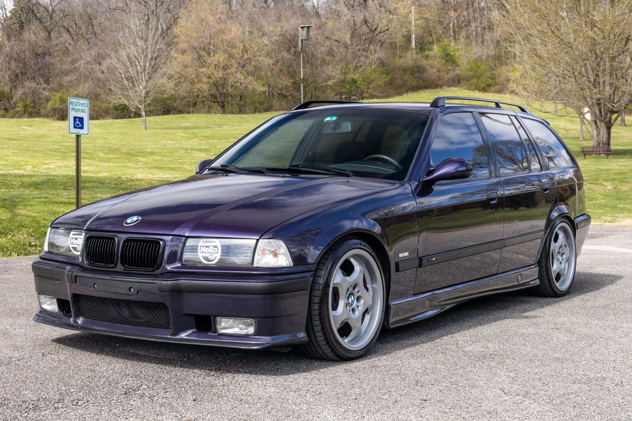 1997 BMW E36 3-Series à vendre – Break Techno Violet à boîte manuelle