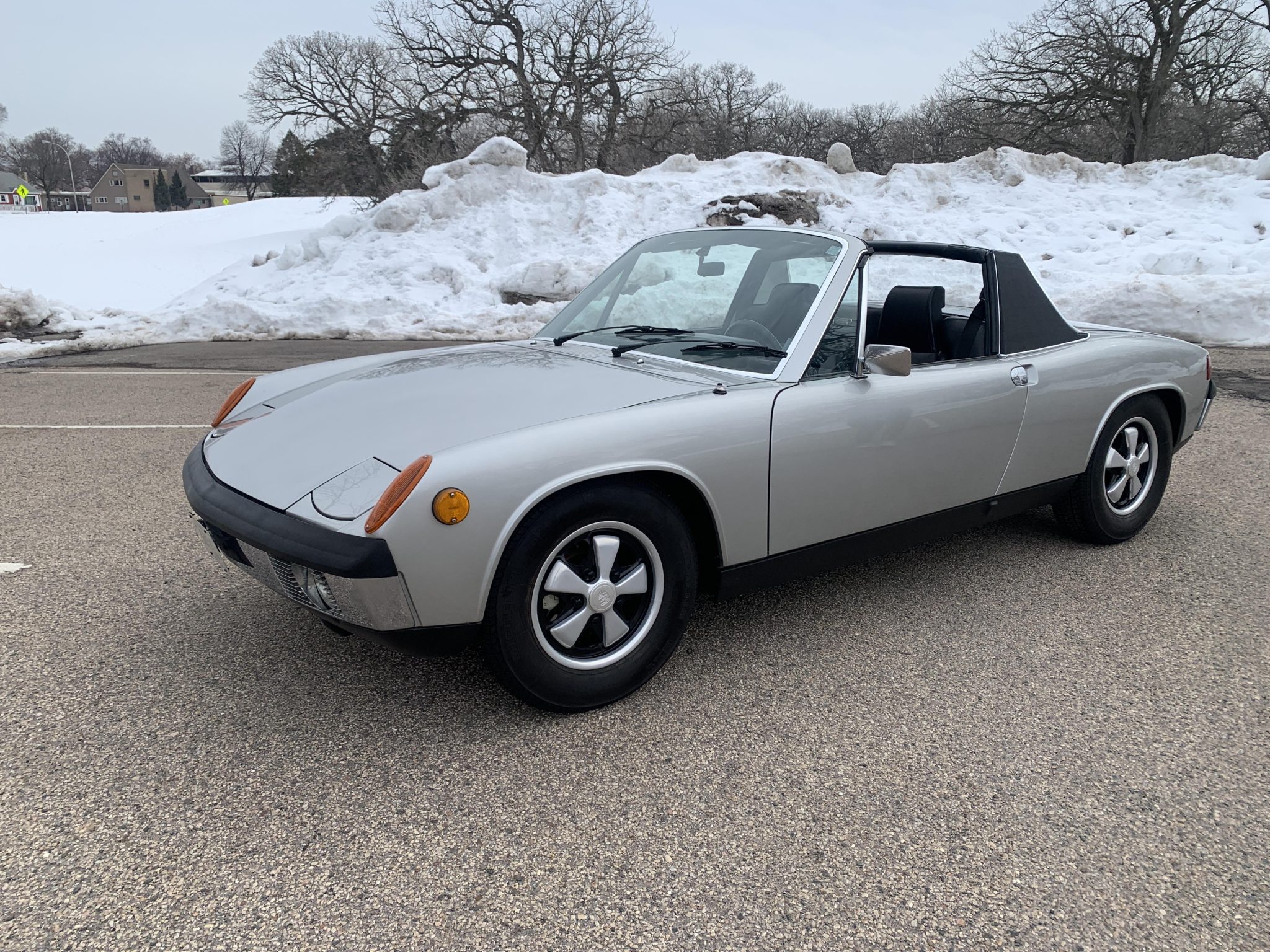 1970 Porsche 914/6 à vendre – Targa Silver flat-six Weber