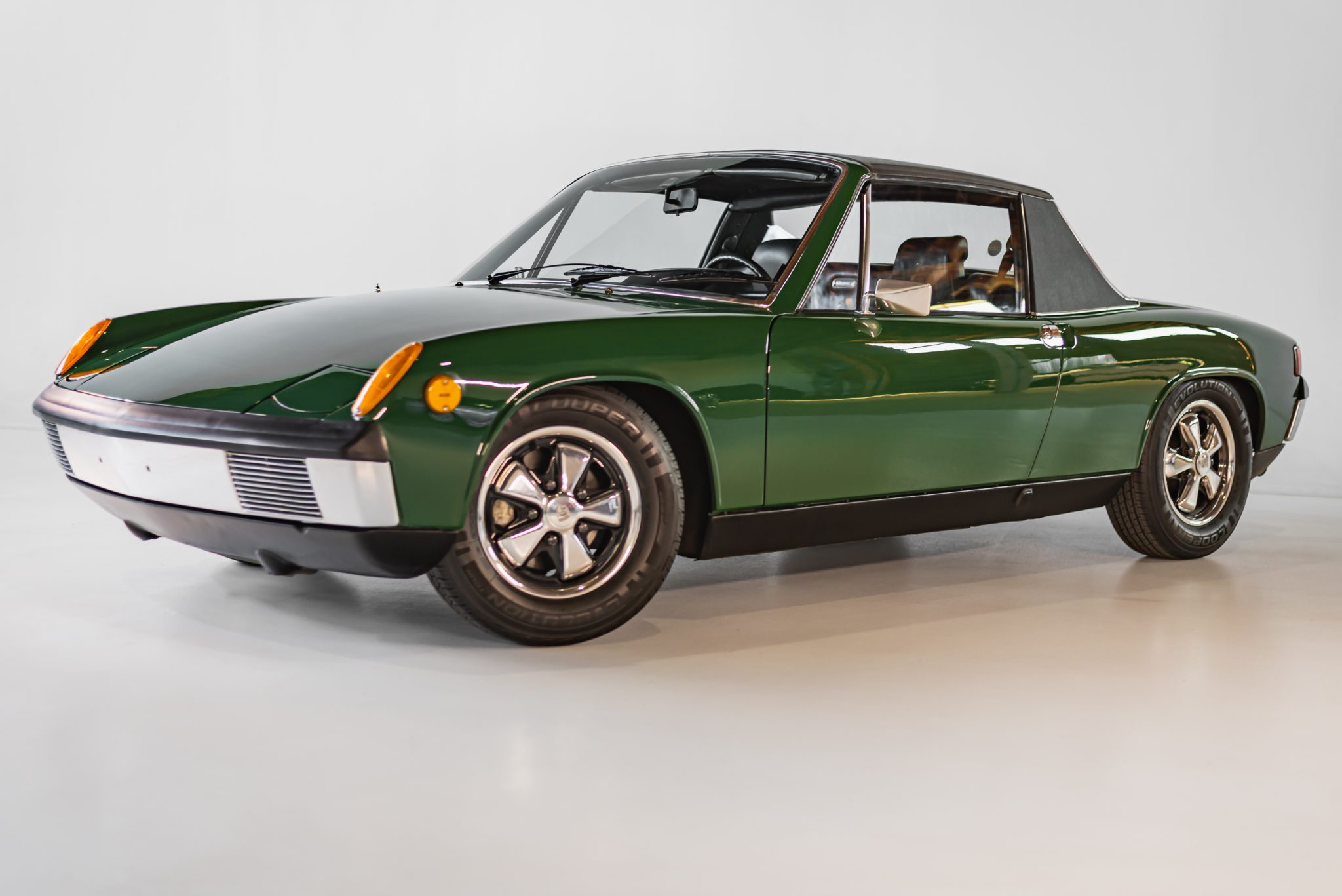 1970 Porsche 914/6 for Sale – Green 2.2-Liter Flat-Six Five-Speed Targa