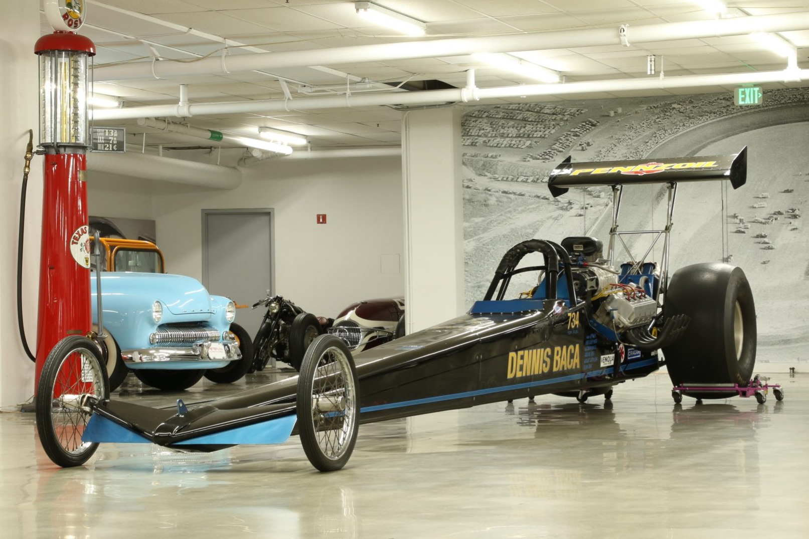 Dennis Baca Top Fuel Dragster Project à vendre – Dragster V8 suralimenté avec Lenco