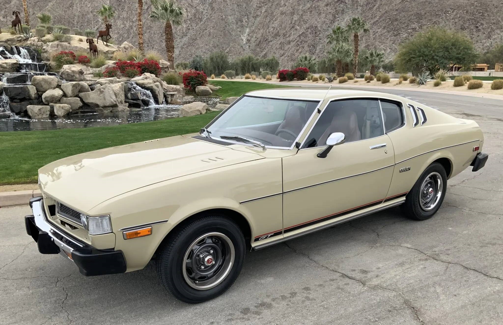 1976 Toyota Celica for Sale – Beige Five-Speed Japanese Classic