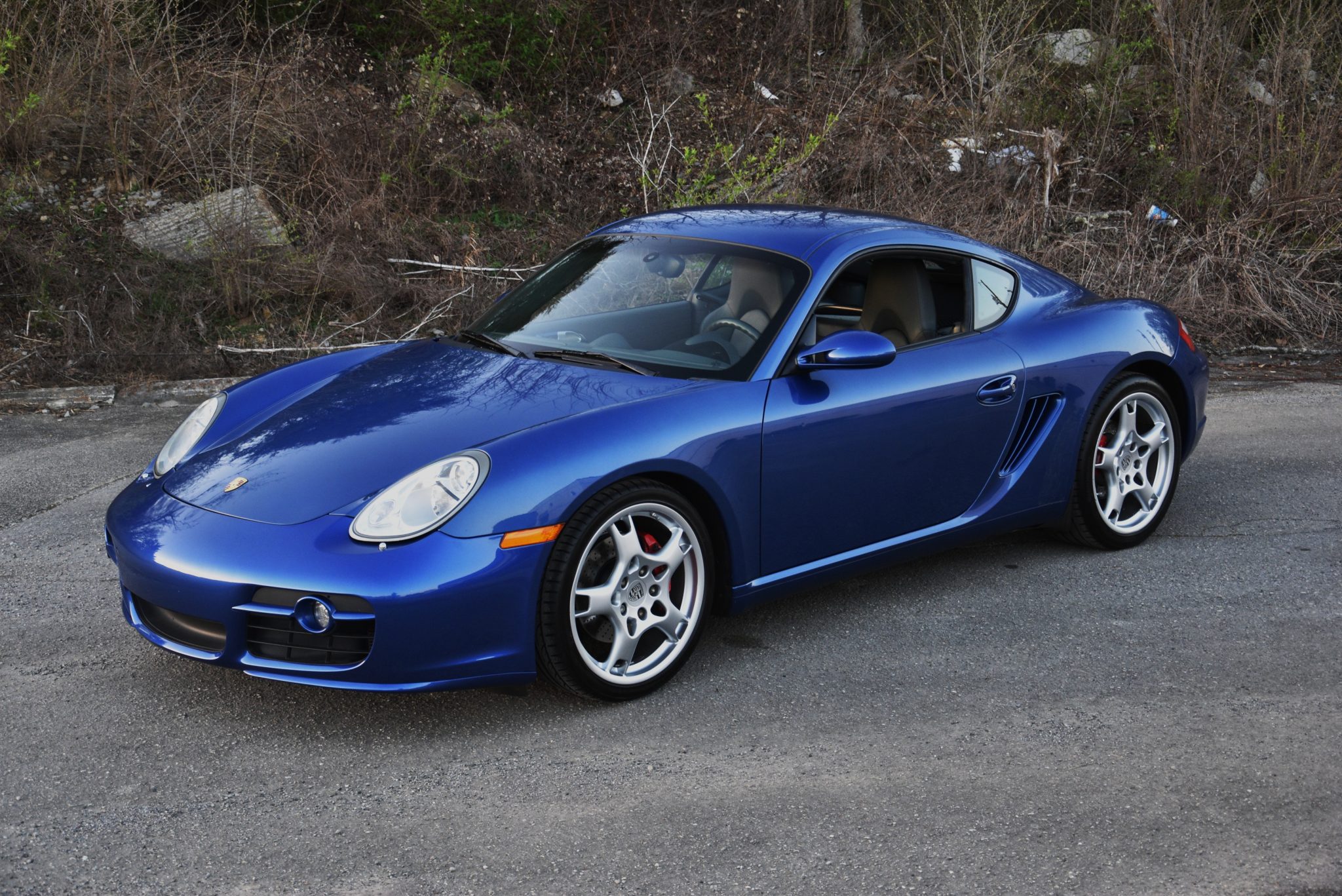 2006 Porsche 987 Cayman zu verkaufen – Cobalt Blue Coupe mit Sechsgang-Handschaltung