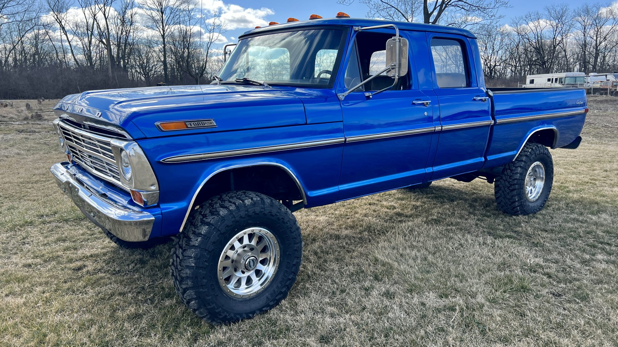 1969 Ford F-Series 1967-1972 zu verkaufen – Blue 390ci V8 mit Viergang und 4x4
