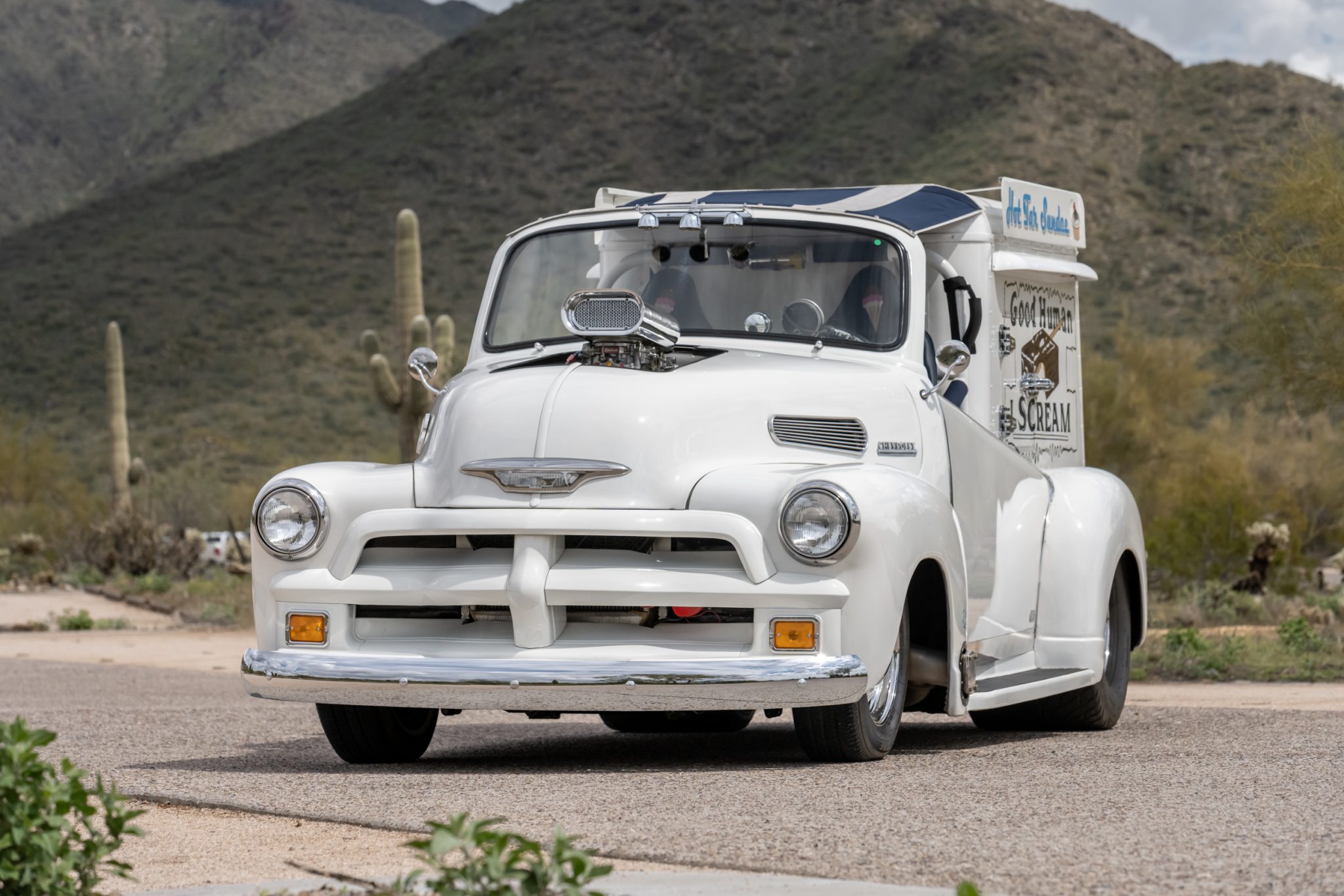 1955 Chevrolet Advance Design Pickup (1947-1955) zu verkaufen – Kompressor-V8 Custom Pickup