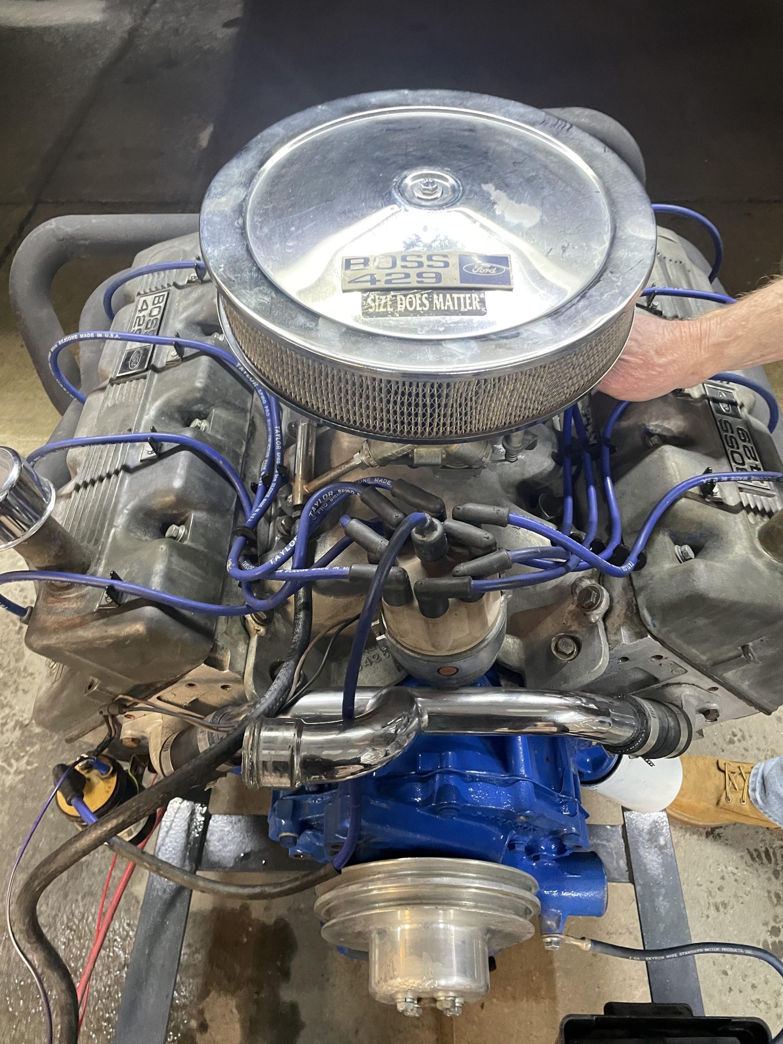 1969 Parts and Automobilia – Engines à vendre – V8 Ford Boss 429 ci