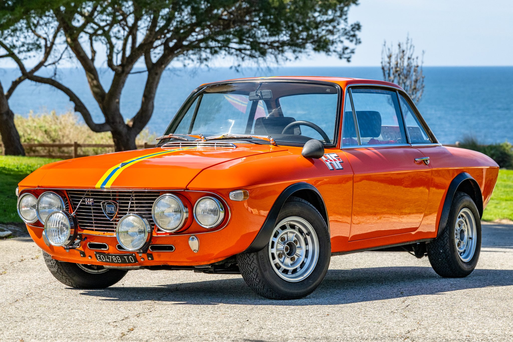 1970 Lancia Fulvia à vendre – Préparation rallye orange V4 1.6