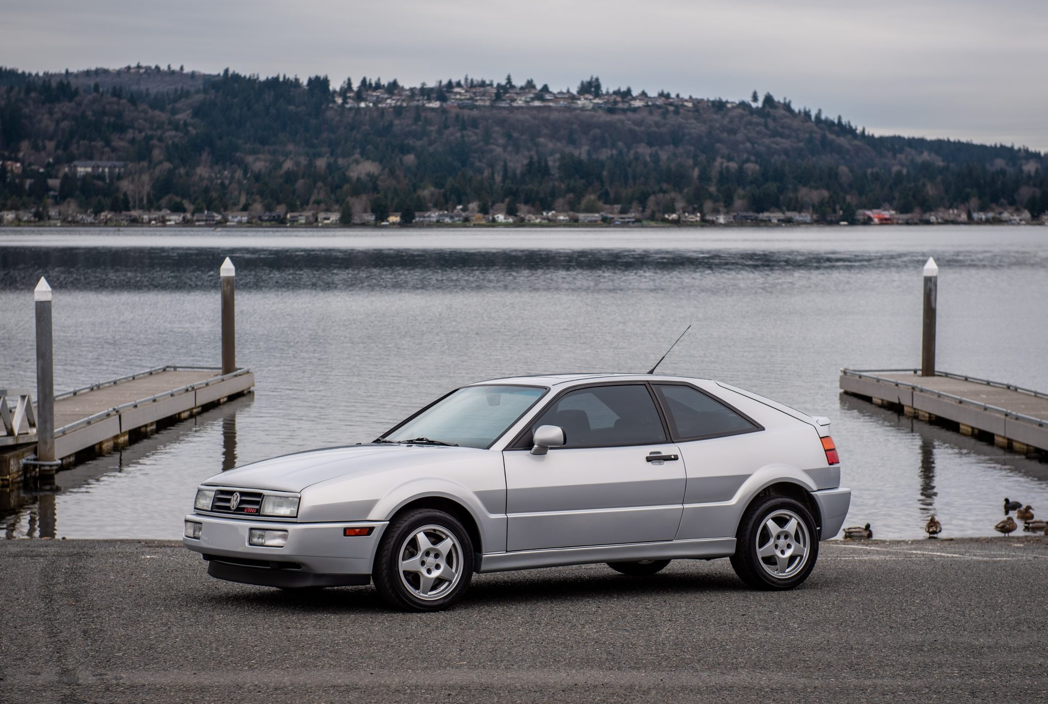 1993 Volkswagen Corrado zu verkaufen – Satin Silver VR6-Handschalter