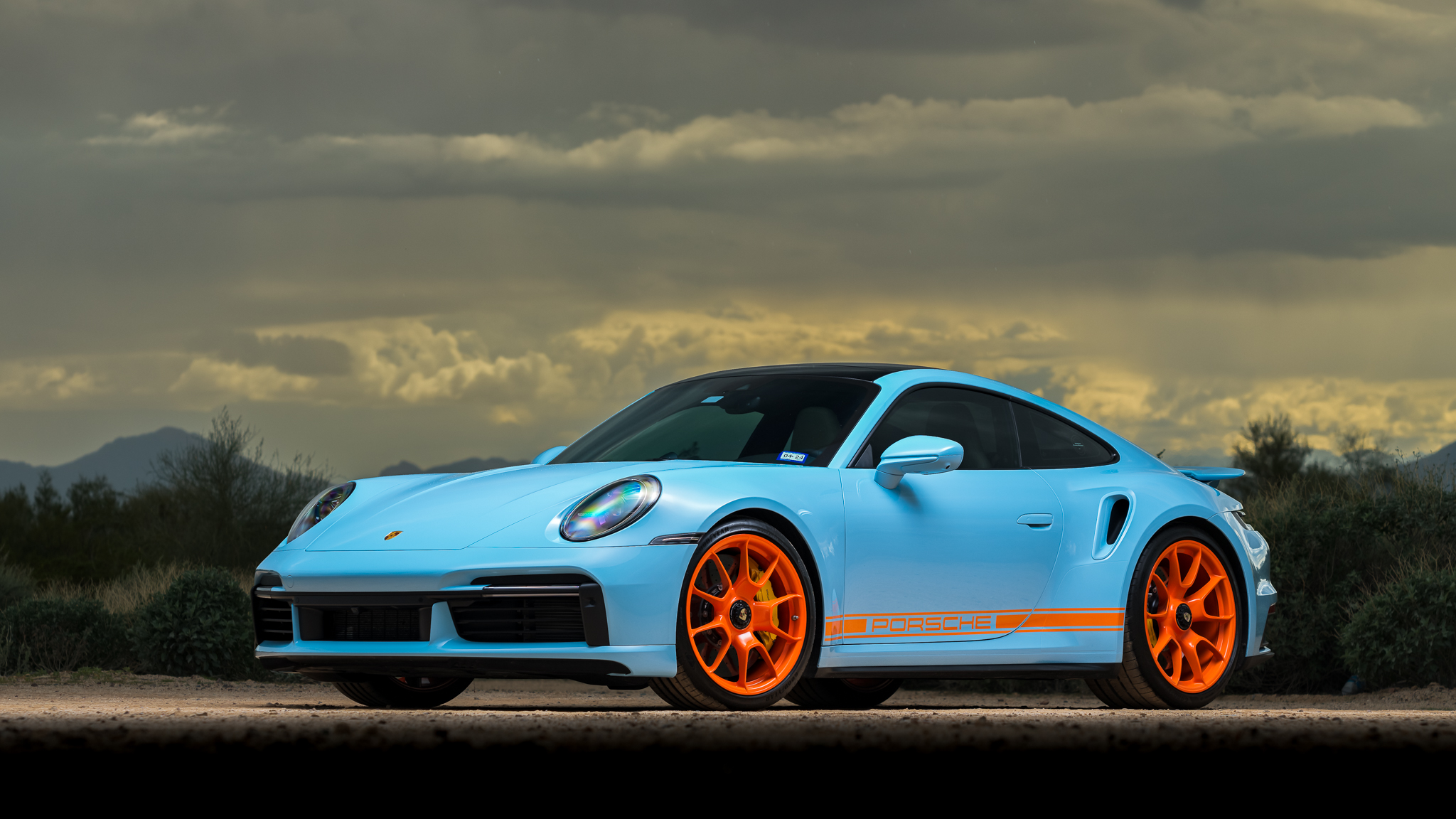 2022 Porsche 992 Turbo à vendre – Configuration exclusive Gulf Blue