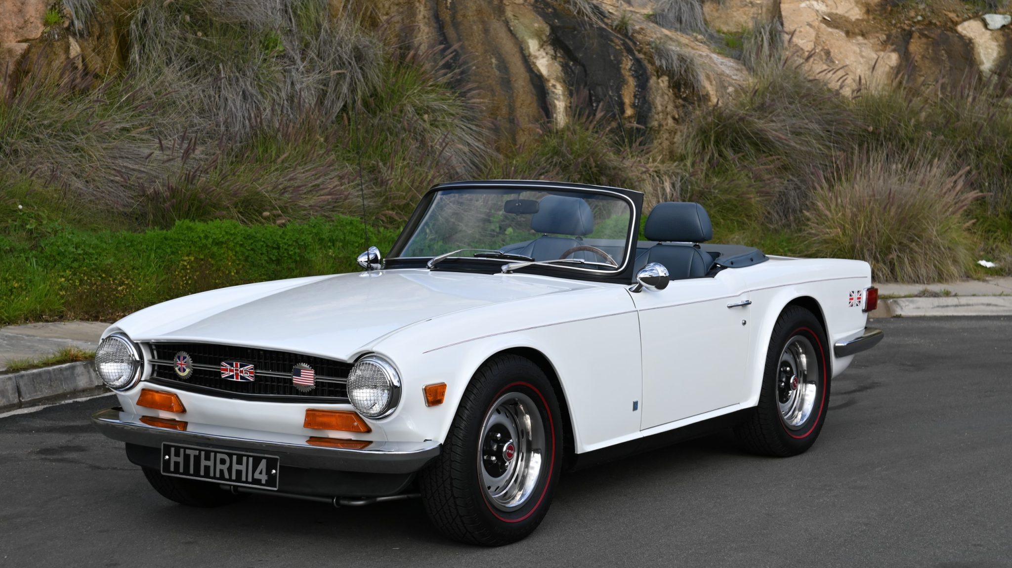 1973 Triumph TR6 zu verkaufen – Britischer Roadster mit drei Webern