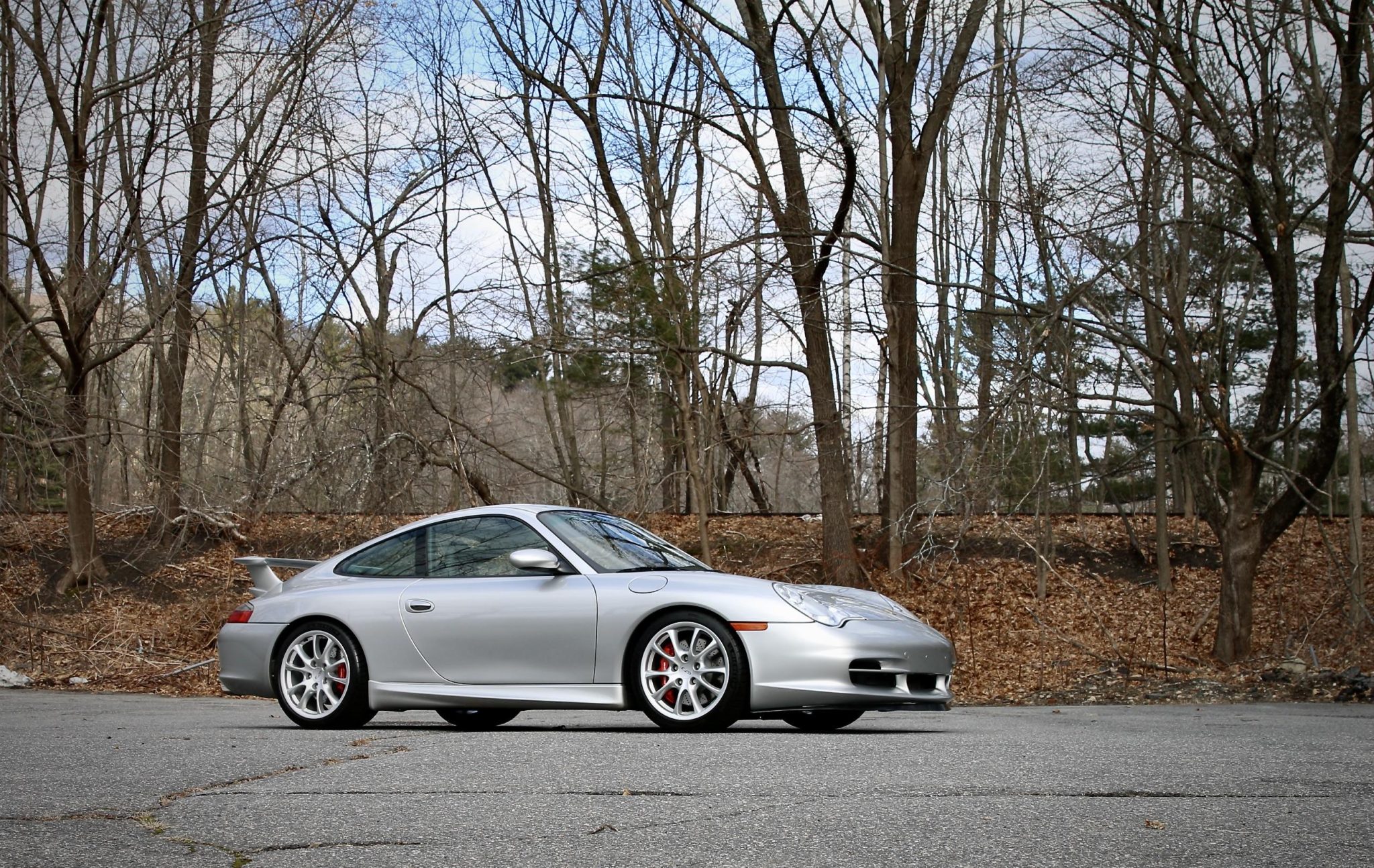 2004 Porsche 996 GT3 zu verkaufen – Mezger-Sechsgang in Arctic Silver