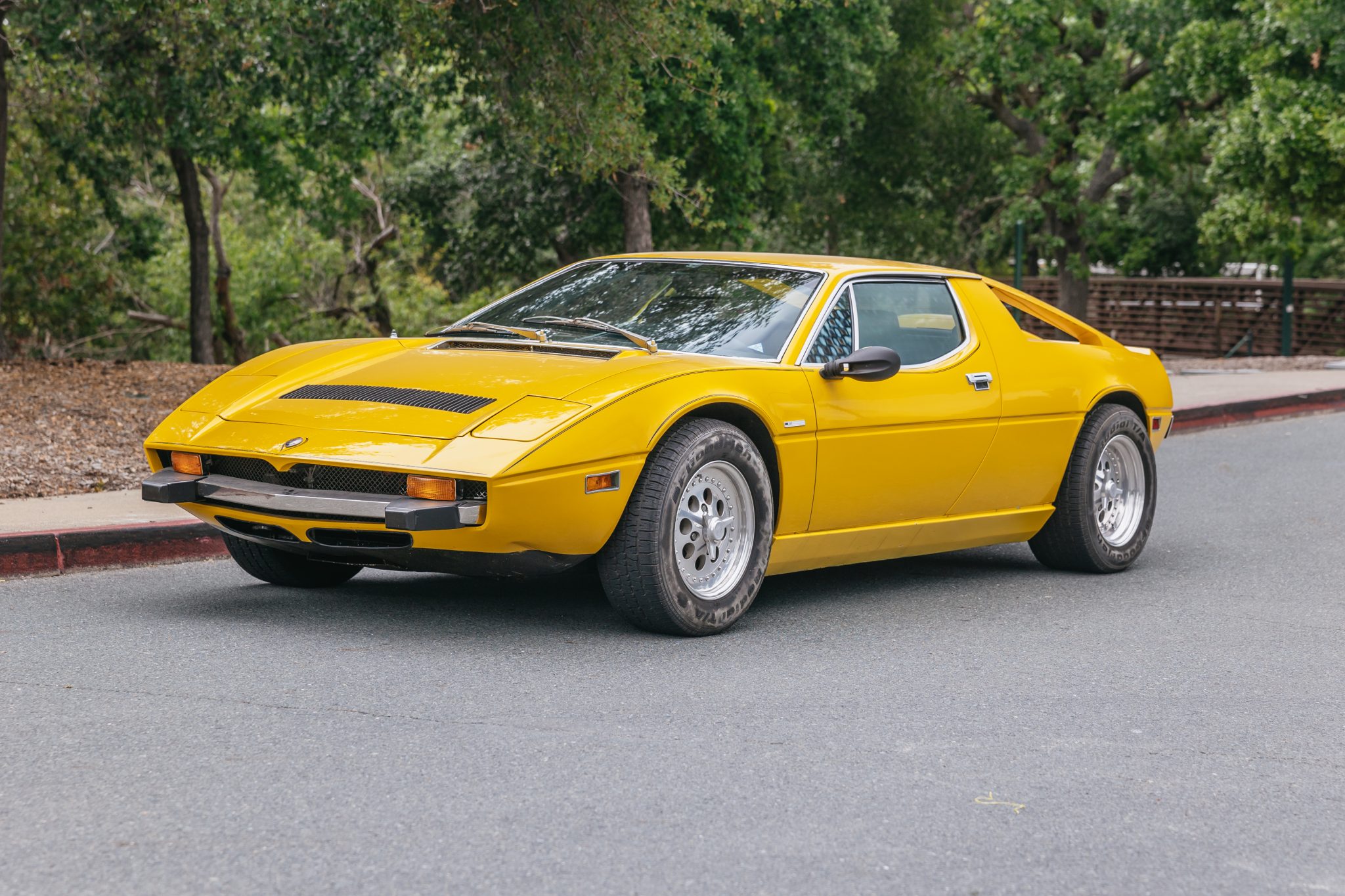1974 Maserati Merak zu verkaufen – Gelber Mittelmotor-V6-Gran-Turismo