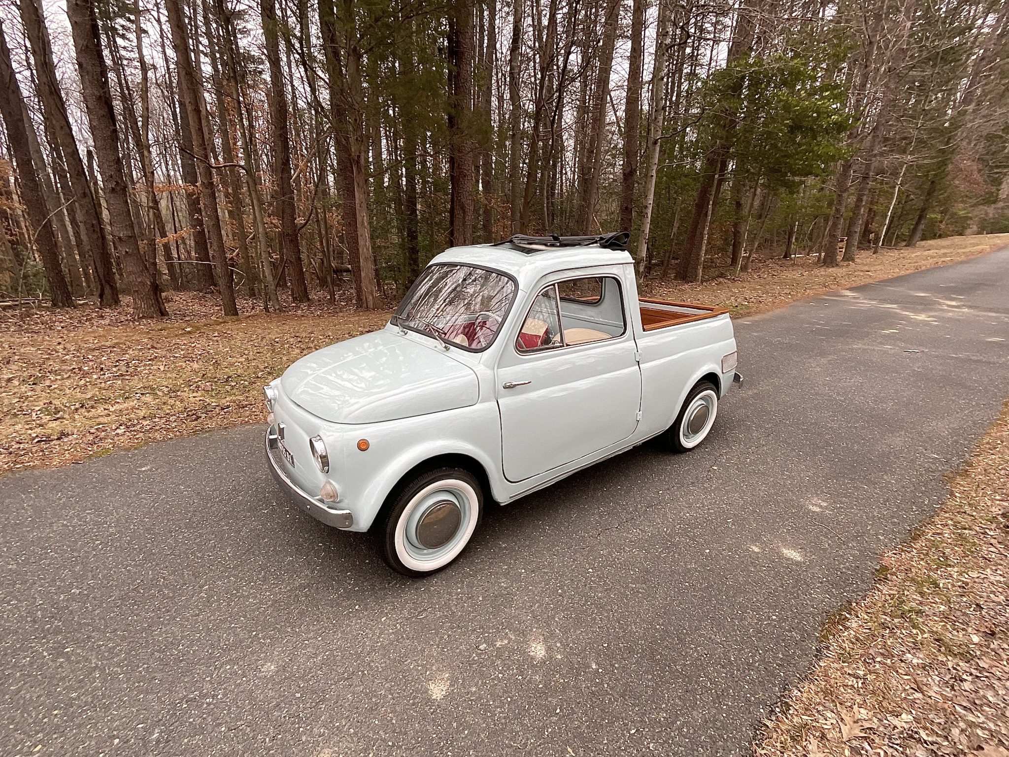 1966 Fiat Nuova 500 (1957-1975) for Sale – Light Blue Compact Utility Classic