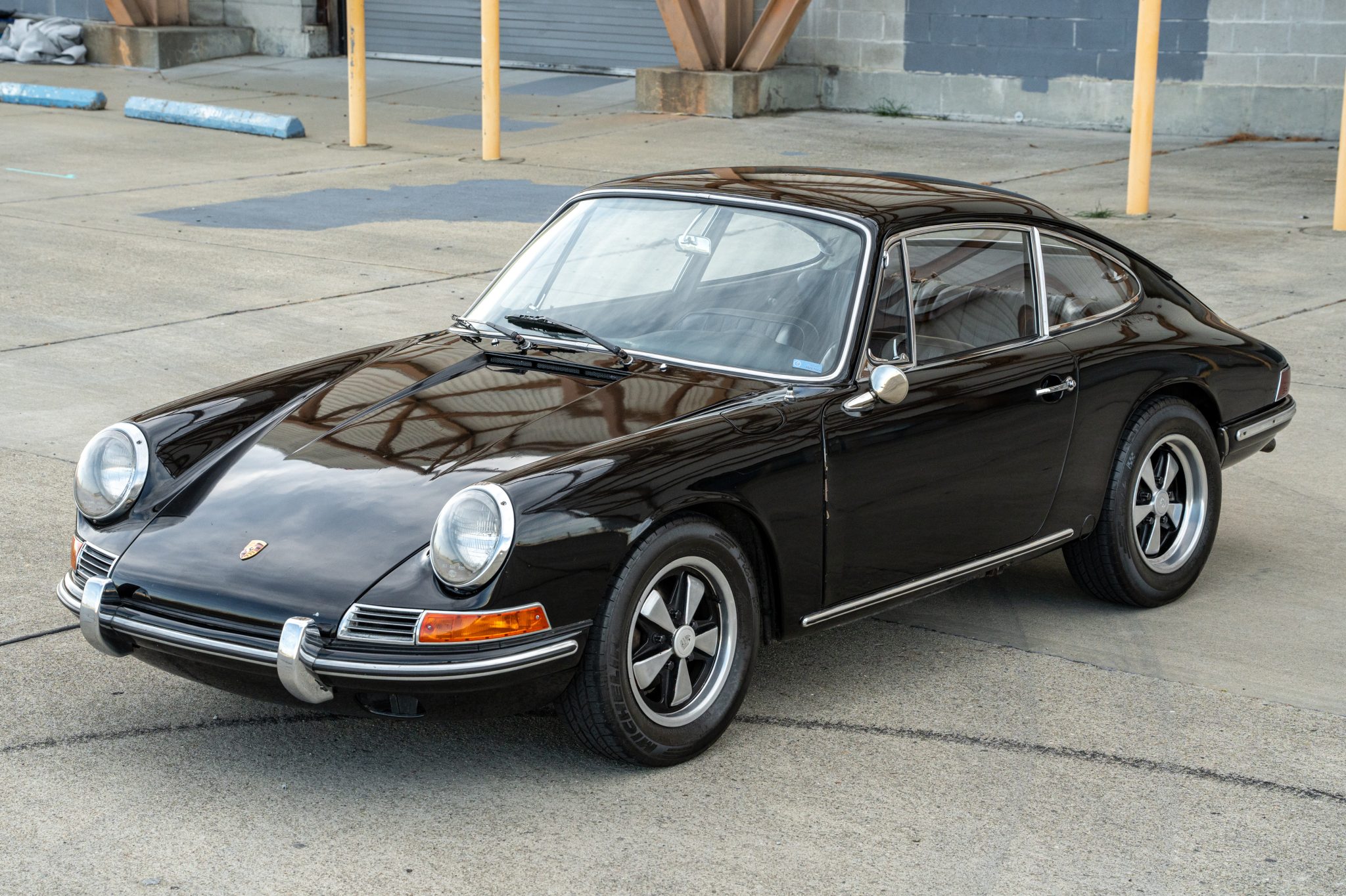 1967 Porsche 912 zu verkaufen – Schwarzes luftgekühltes Fünfgang-Coupé