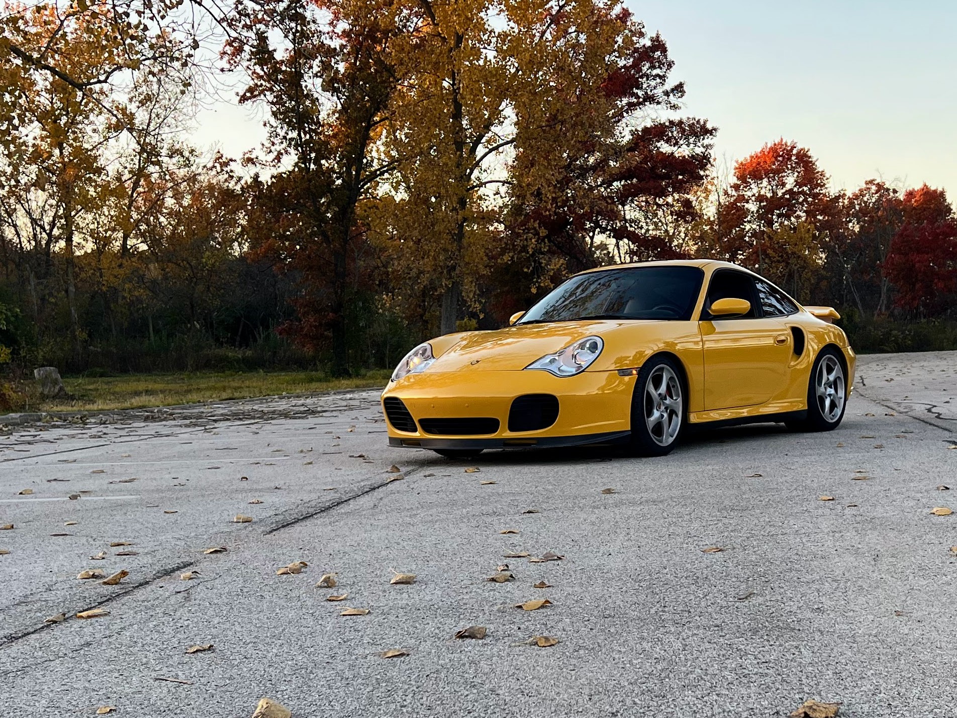 2003 Porsche 996 Turbo for Sale – Speed Yellow X50 Six-Speed Coupe