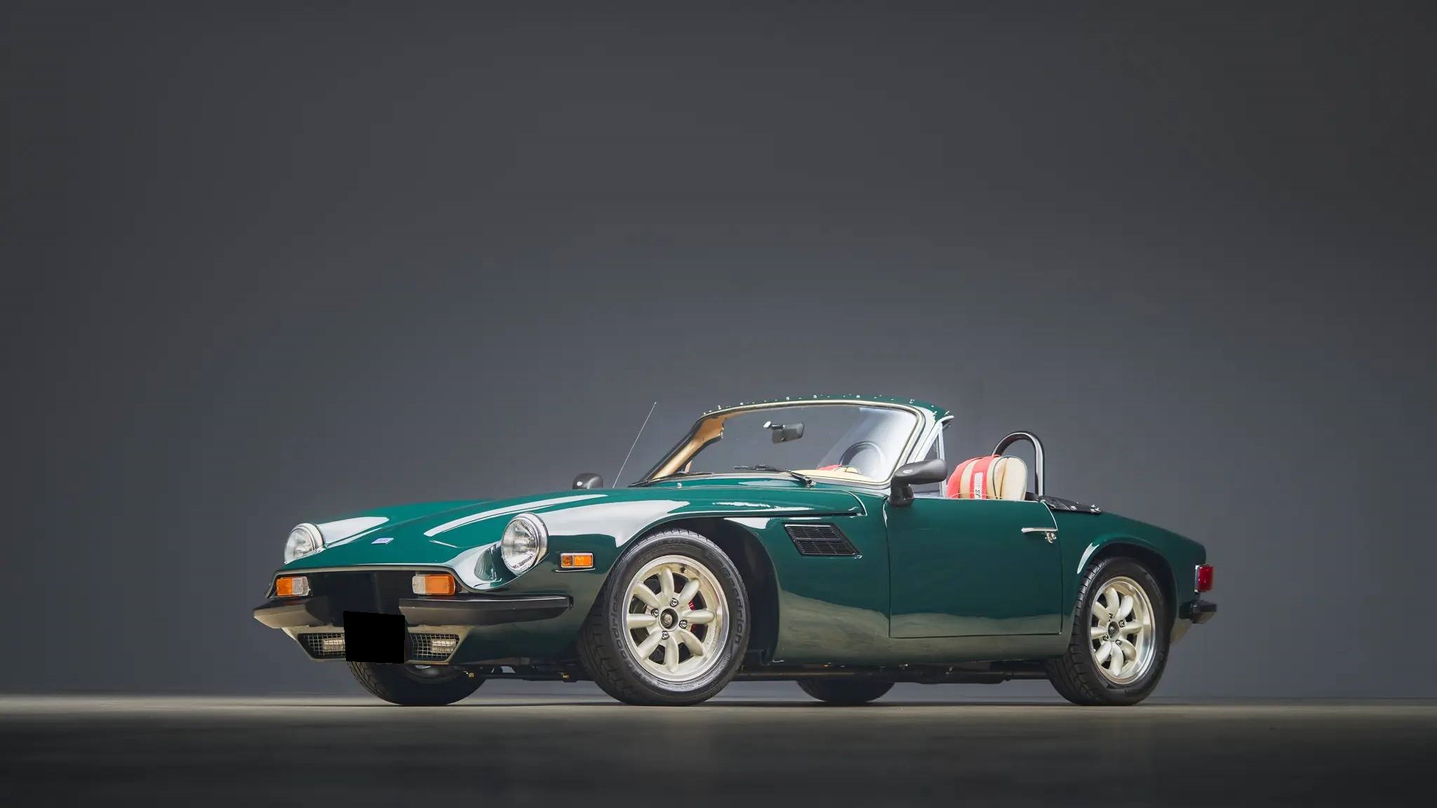 1974 TVR 2500M for Sale – Green Ford V8 Five-Speed Coupe