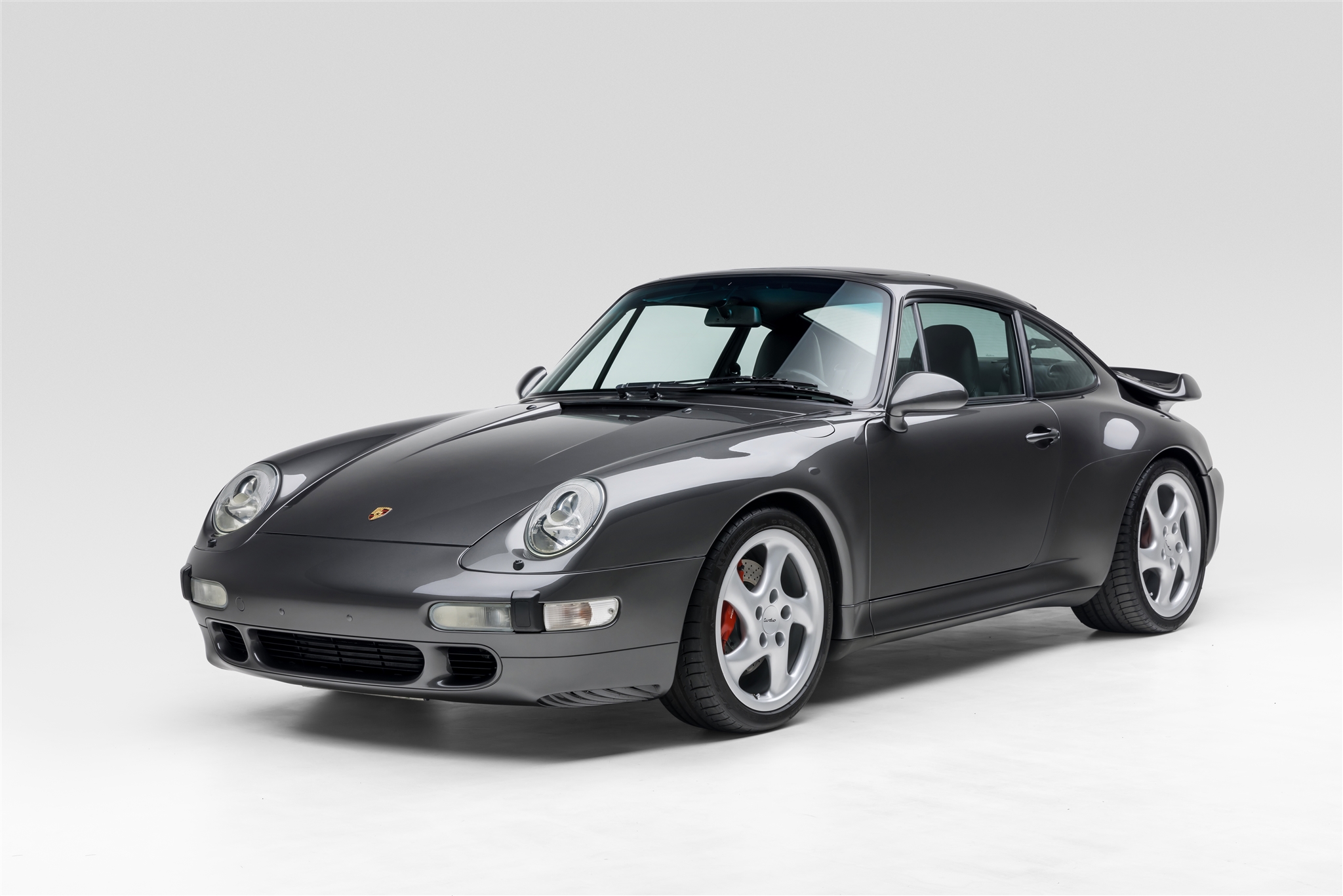 1997 Porsche 993 Turbo à vendre – Biturbo Slate Grey à boîte manuelle