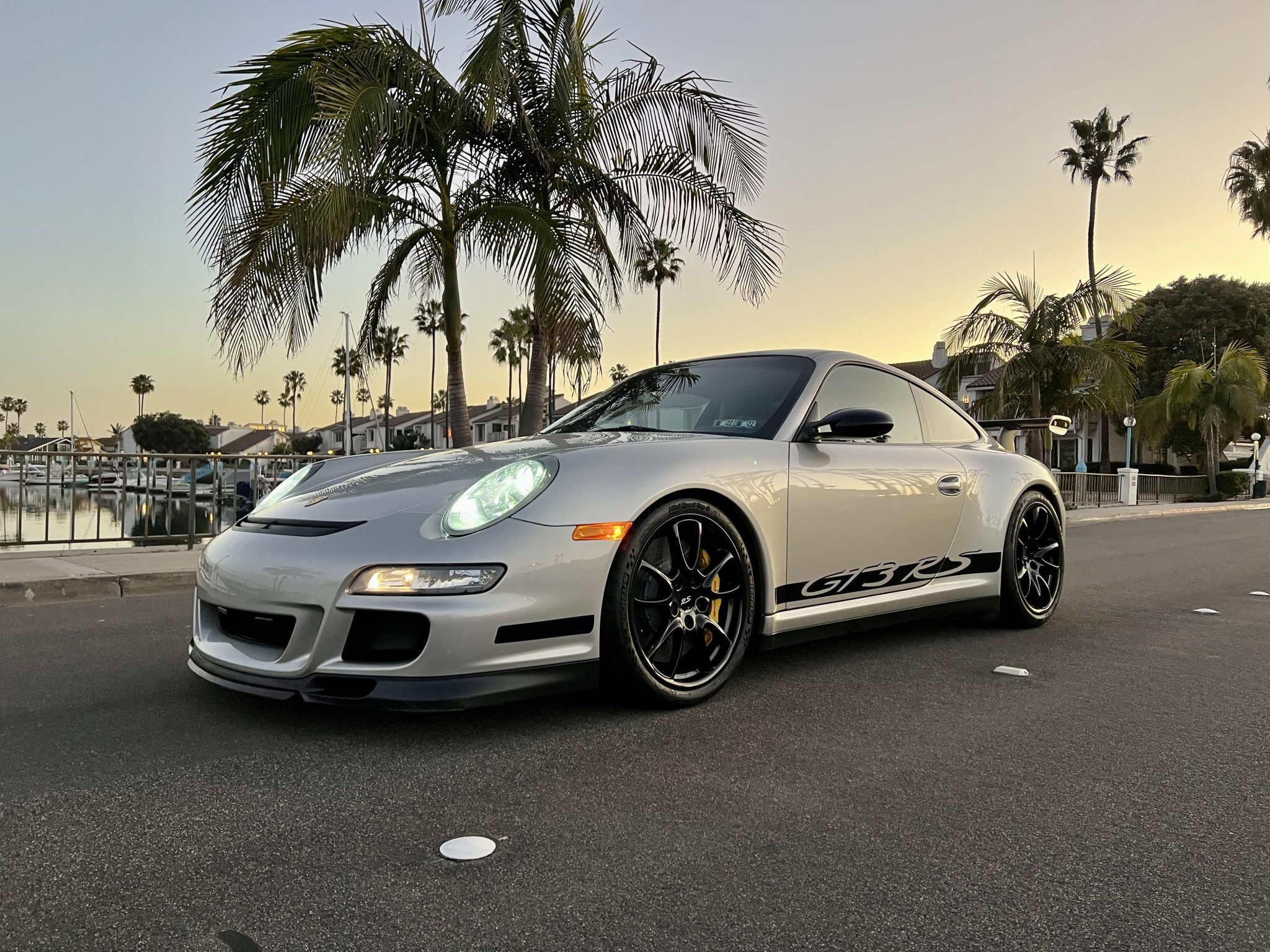 2007 Porsche 997 GT3 zu verkaufen – Arctic Silver Mezger-Handschalter