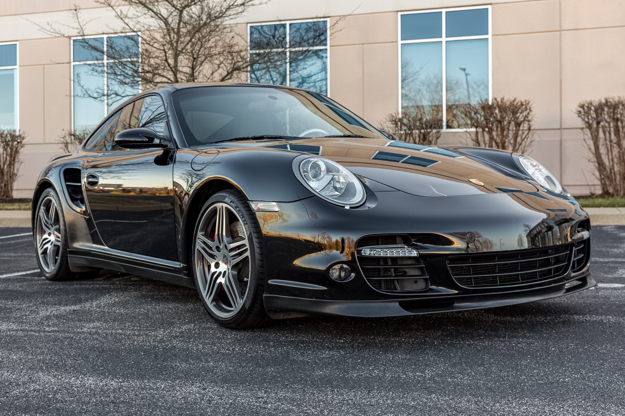 2008 Porsche 997 Turbo à vendre – Coupé noir manuel six rapports