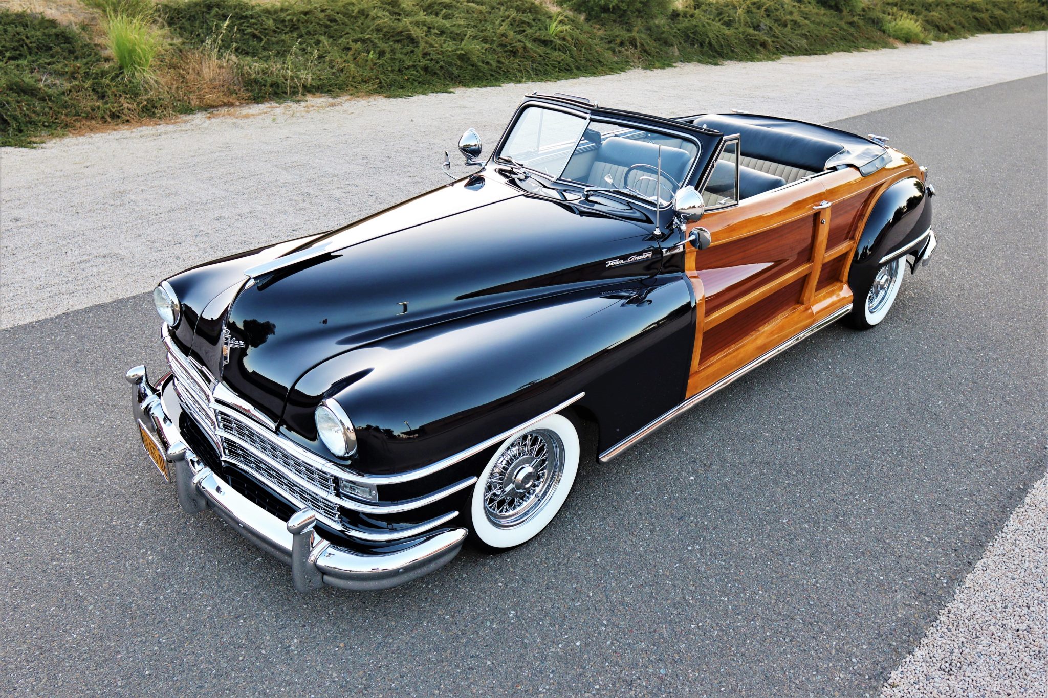 1948 Chrysler Town & Country à vendre – Cabriolet Woodie à moteur Hemi V8