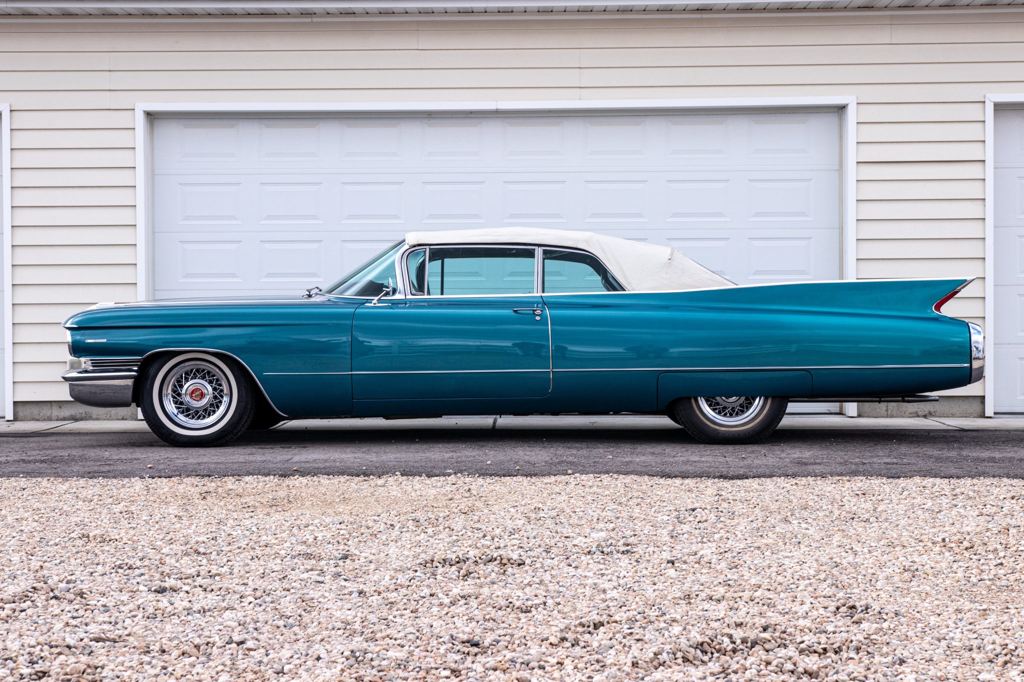 1960 Cadillac Series 62 à vendre – Cabriolet bleu avec V8