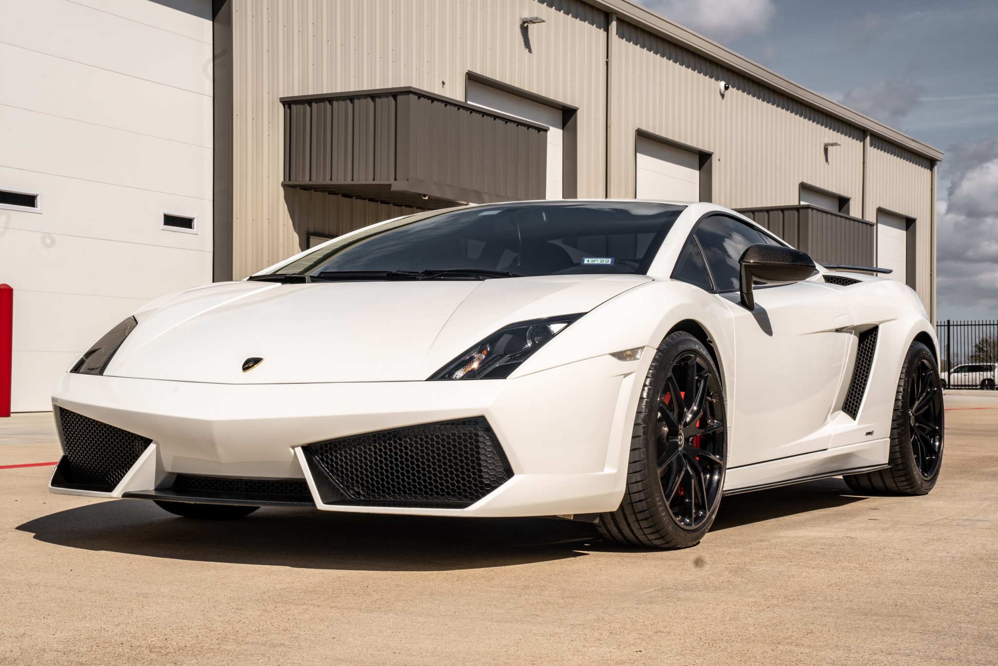 2013 Lamborghini Gallardo for Sale – Bianco Opalis Gated Manual V10