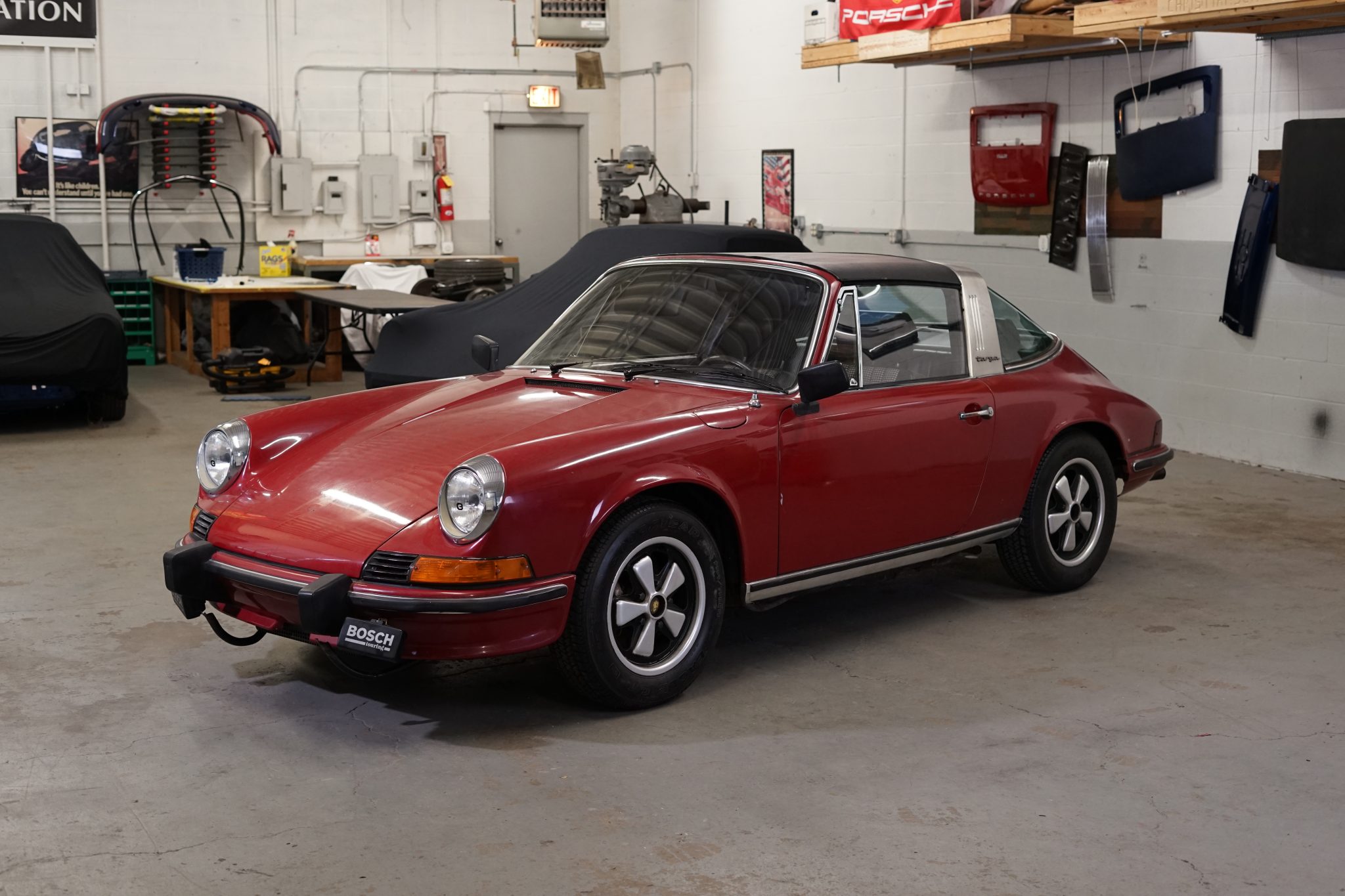 1973 Porsche LWB 911S (1969-1973) à vendre – Targa rouge