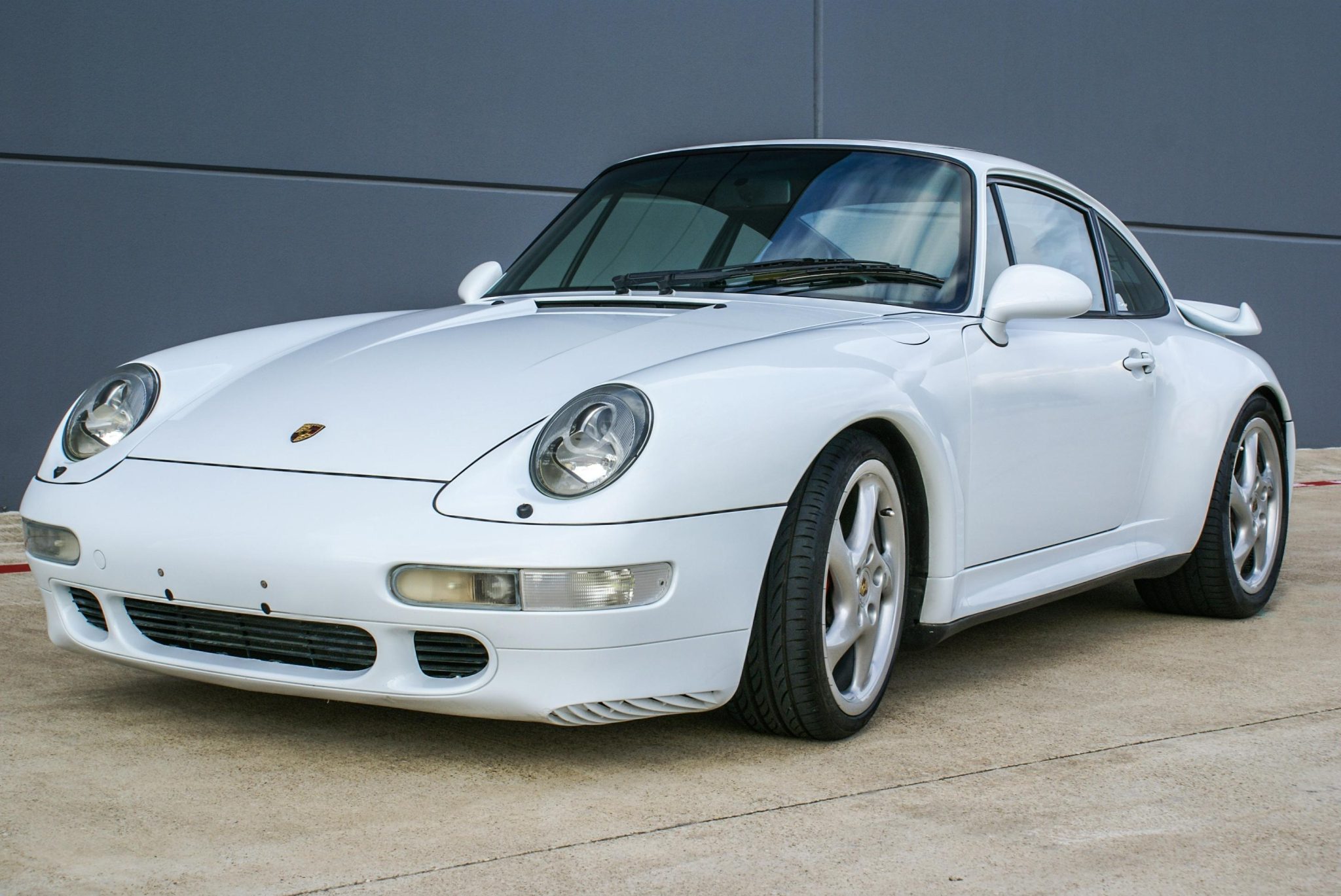 1997 Porsche 993 Turbo zu verkaufen – Glacier White Handschalter