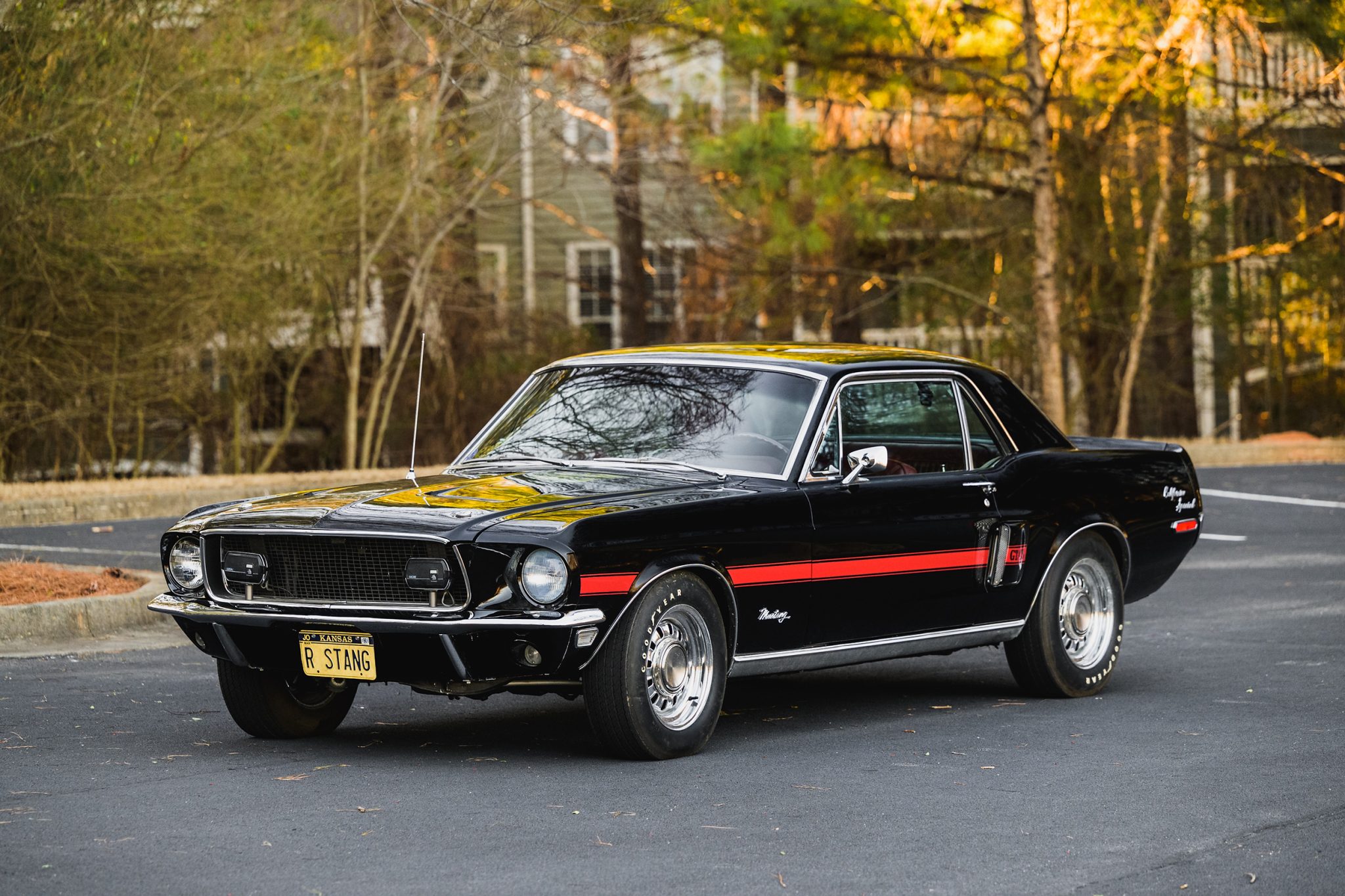 1968 Ford Mustang 1967-1968 à vendre – V8 302 noir
