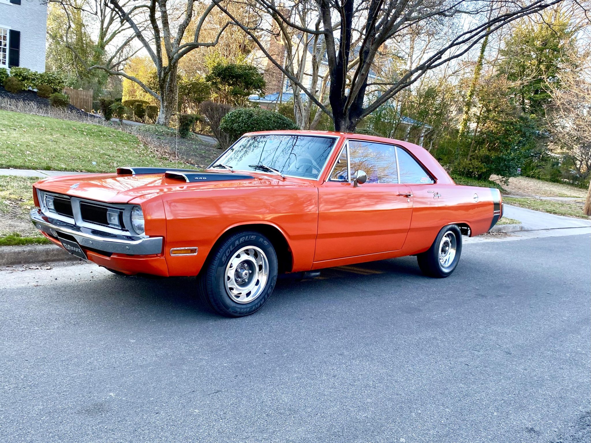 1970 Dodge Dart zu verkaufen – Orangefarbener 440ci V8