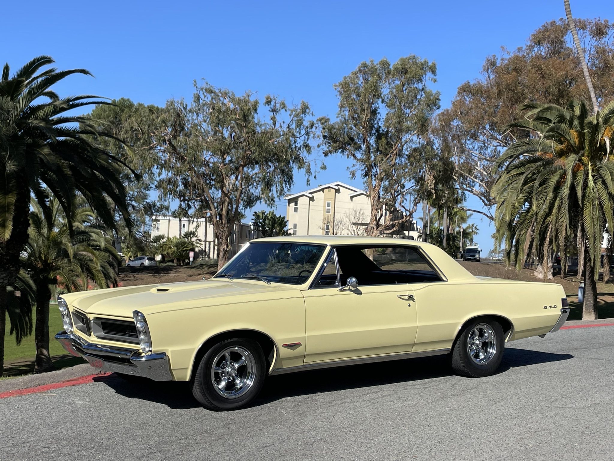 1965 Pontiac GTO à vendre – V8 389 Tri-Power jaune