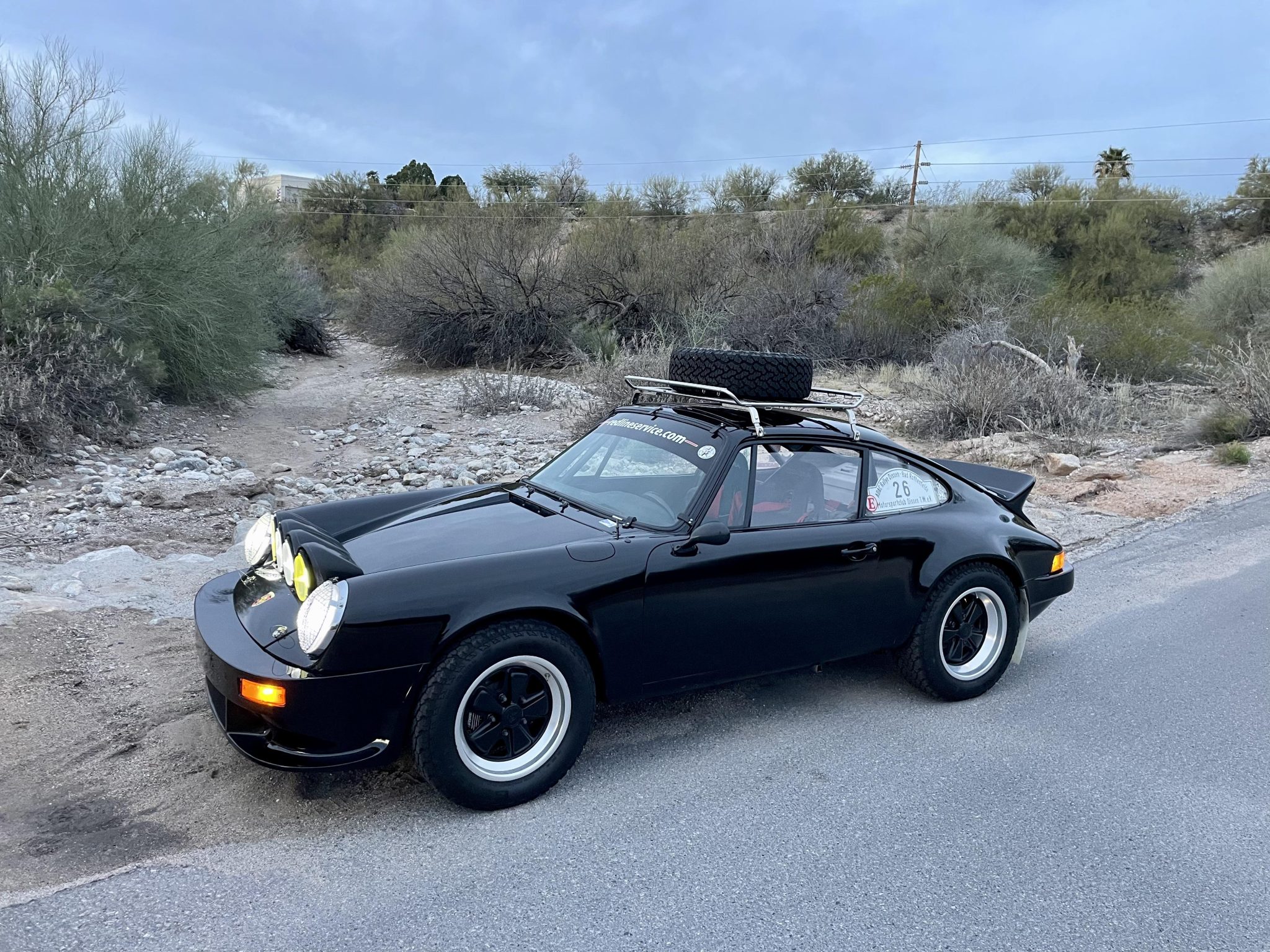 1978 Porsche 911SC à vendre – Coupé noir de style Safari à cinq vitesses