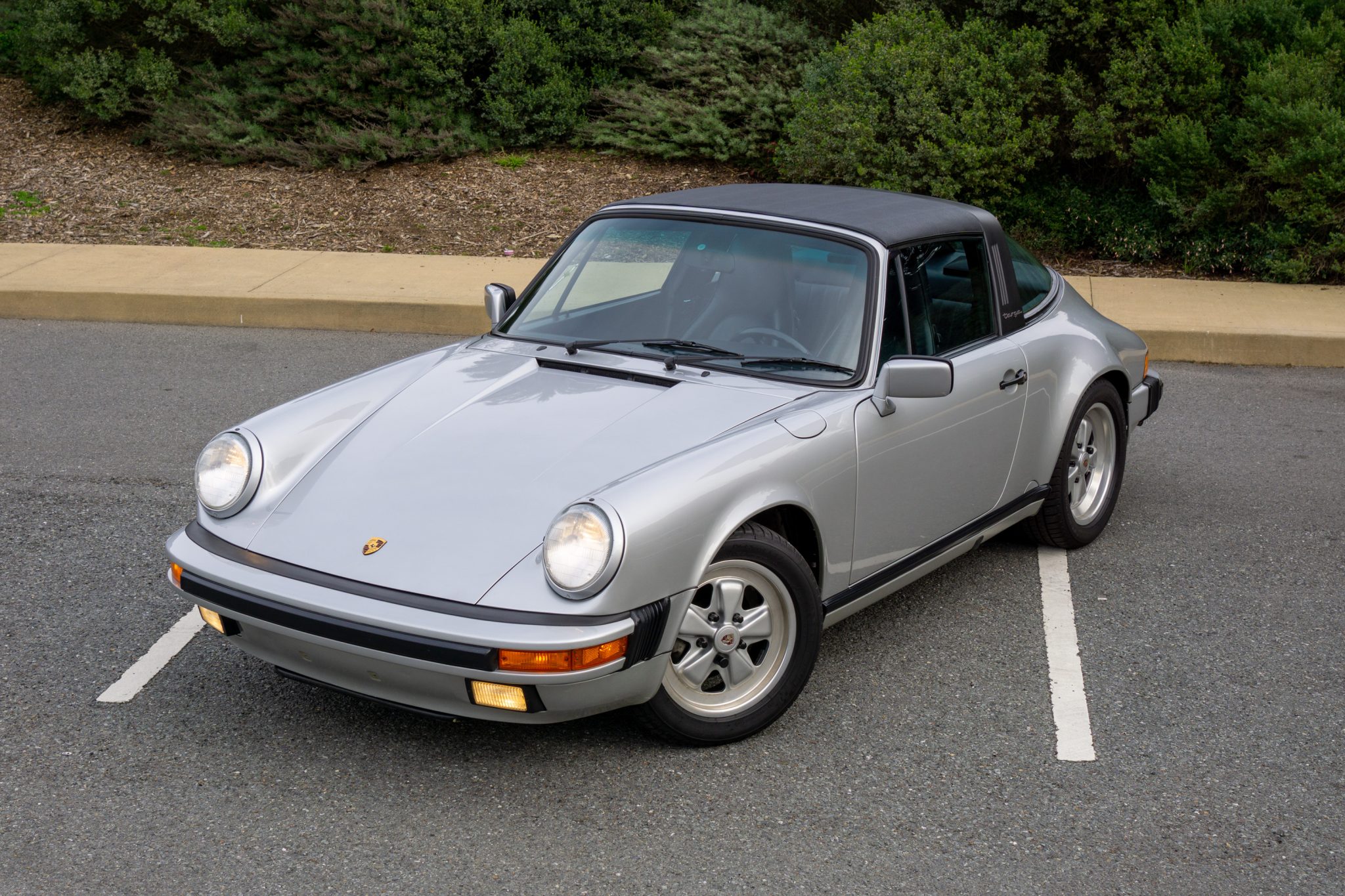 1987 Porsche 911 Carrera 3.2 zu verkaufen – Silberner G50 Targa