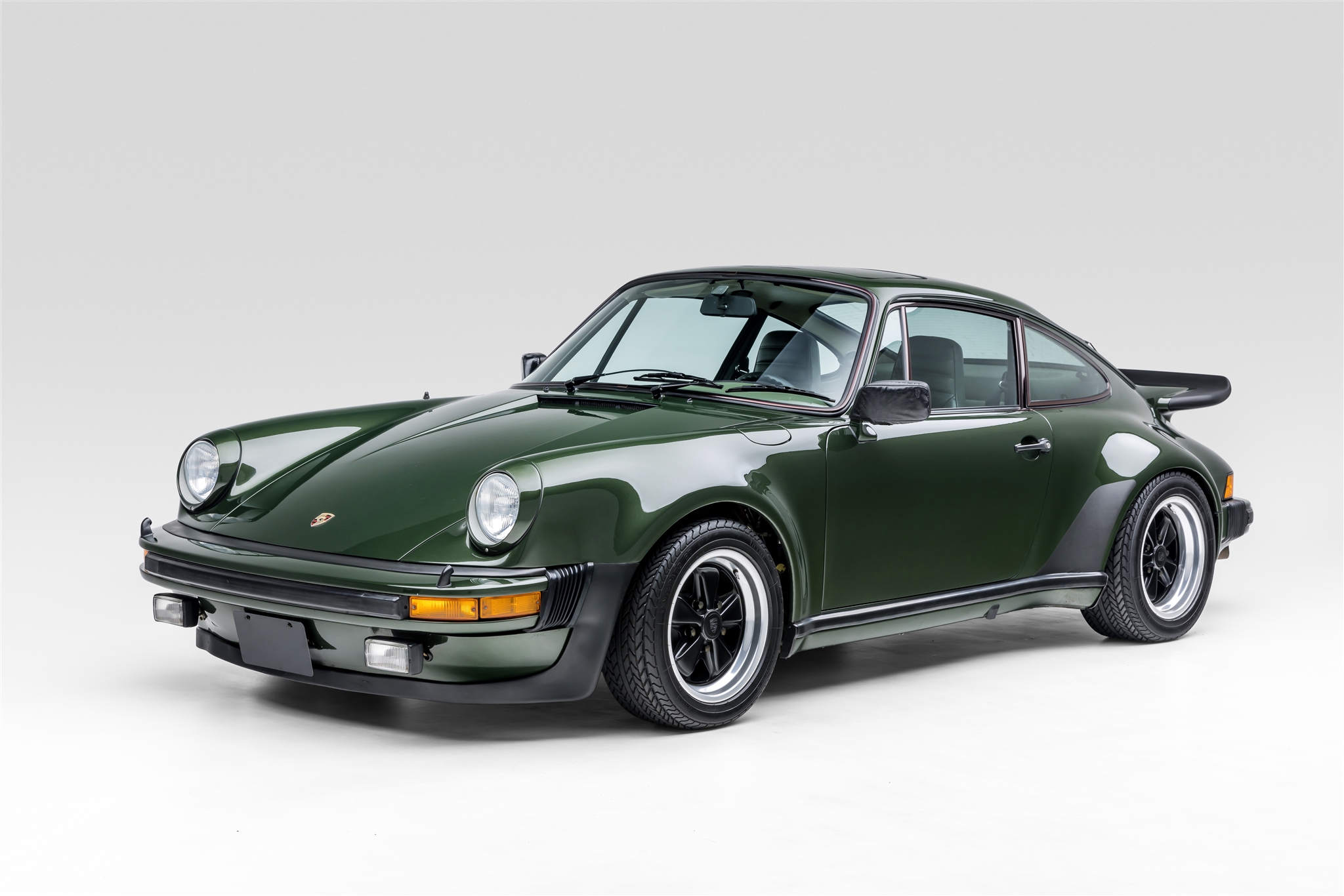 1977 Porsche 930 Turbo zu verkaufen – Metallic Green Viergang-Coupé