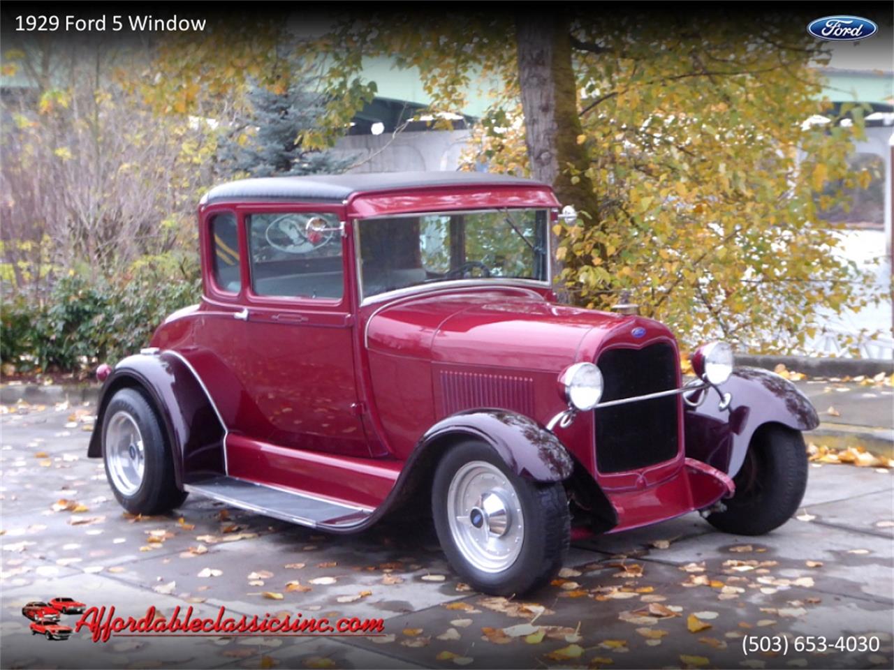 1929 Ford 5-Window Coupe