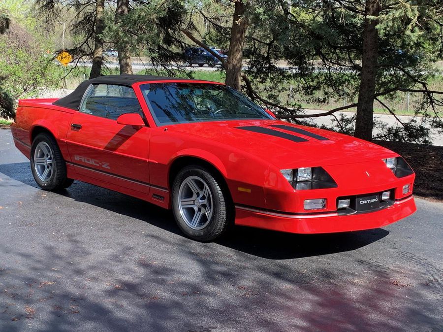 1989 Chevrolet Camaro Iroc-Z Convertible
