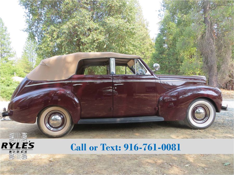 Mercury Eight Sedan Convertible