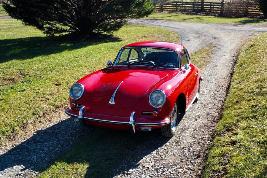 Porsche 356C Factory Sunroof Coupe