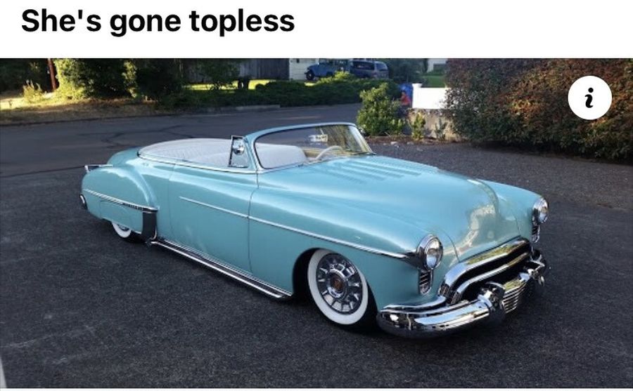 Oldsmobile 88 2 Door Convertible