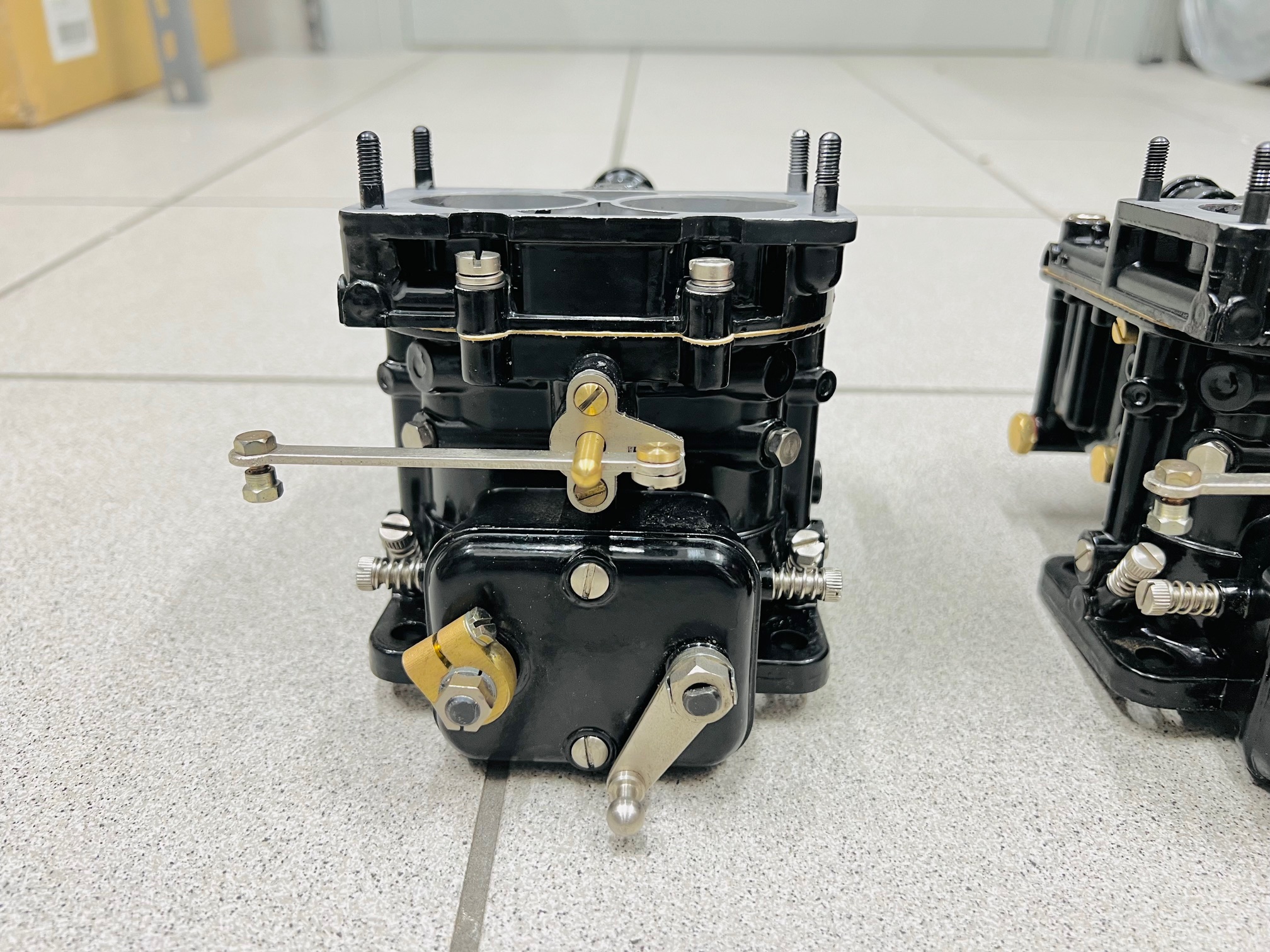 Three Weber 40 DCL 6 Carburetors