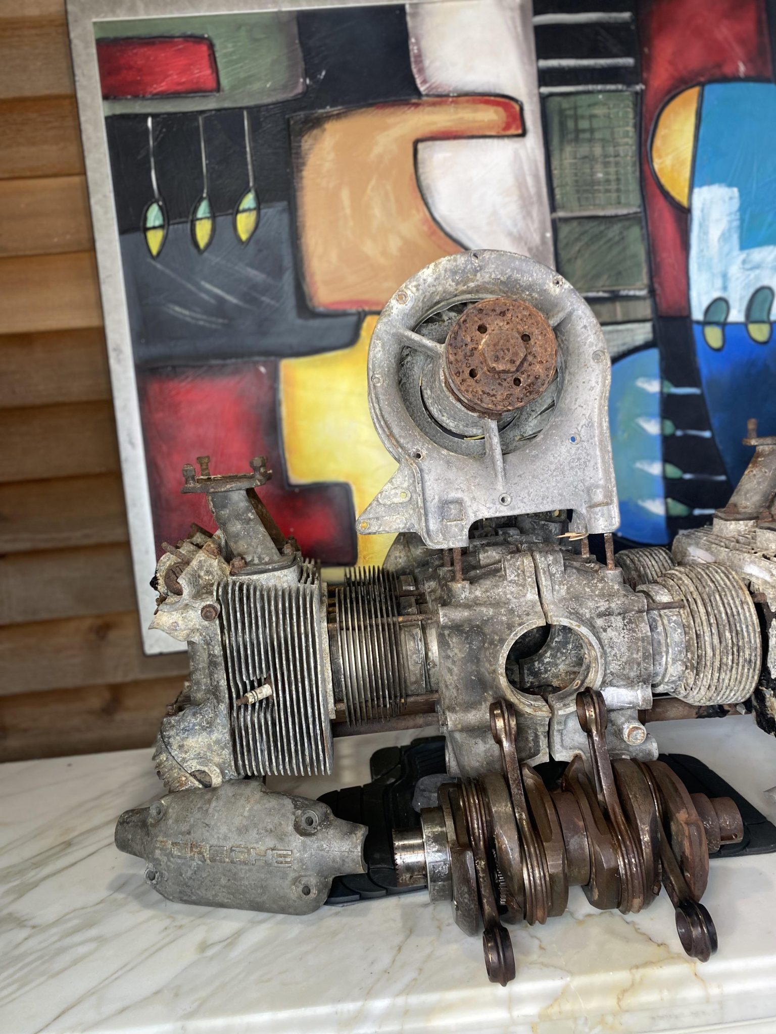 Porsche Fuhrmann Four-Cam Engine Project