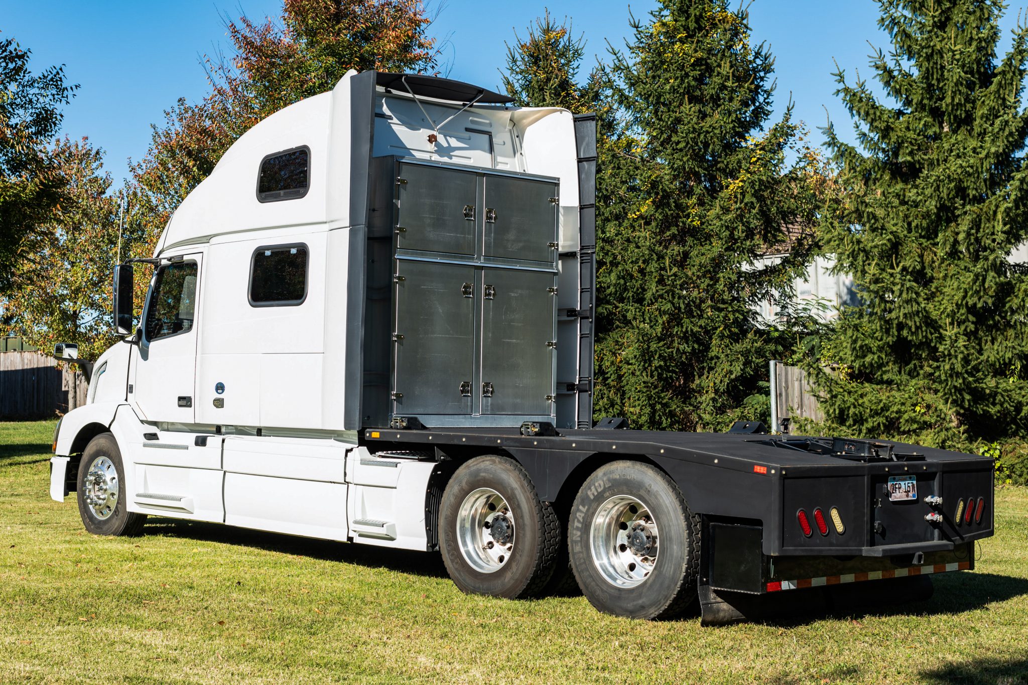 Volvo VNL Semi-Truck RV Hauler Conversion 