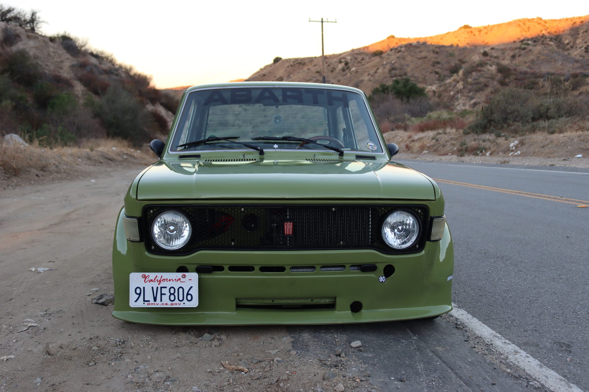 Modified Fiat 128 Two-Door Sedan